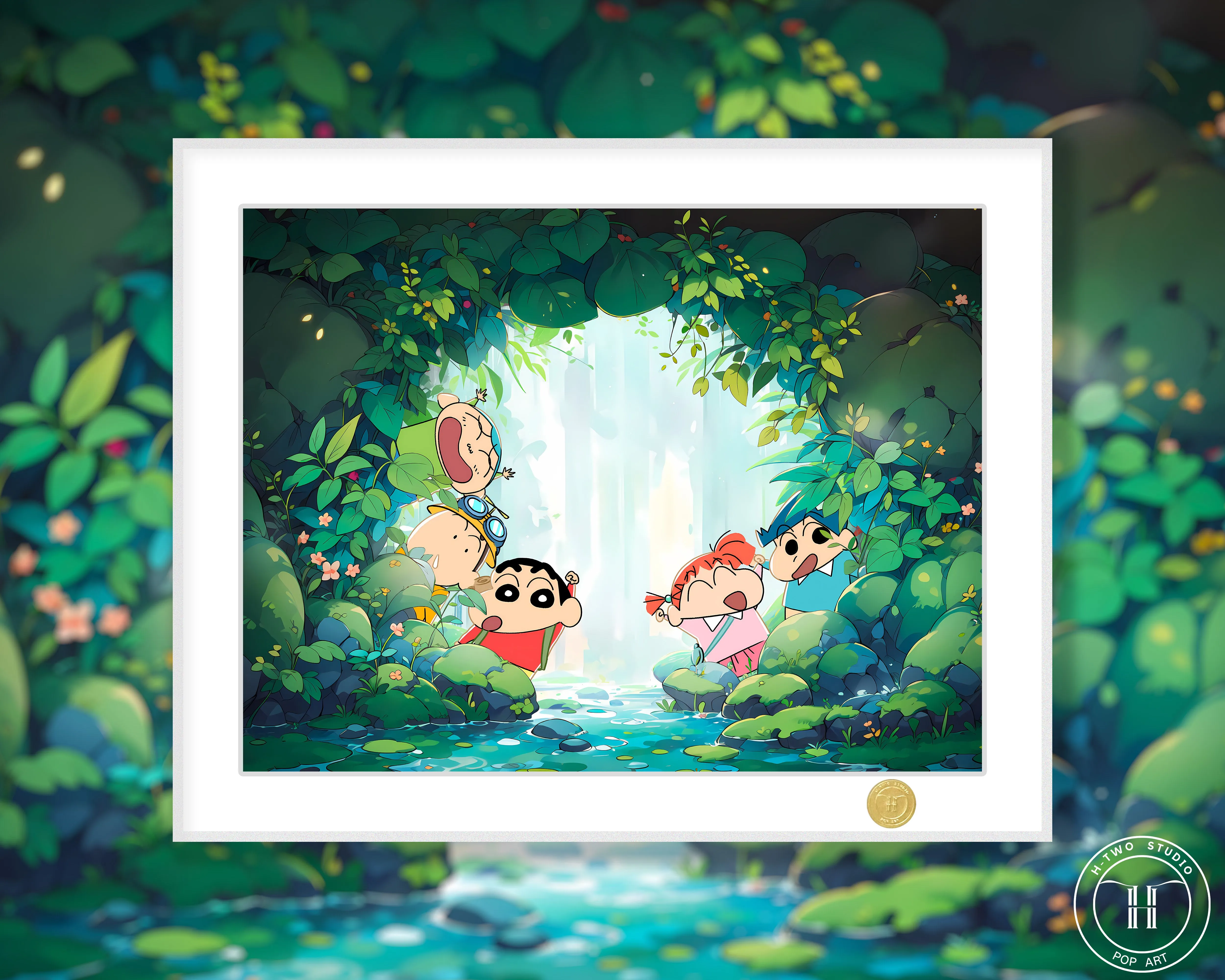 【Pre-sale】Decorative Painting of Children in Crayon Shin-chan-H2 Studio