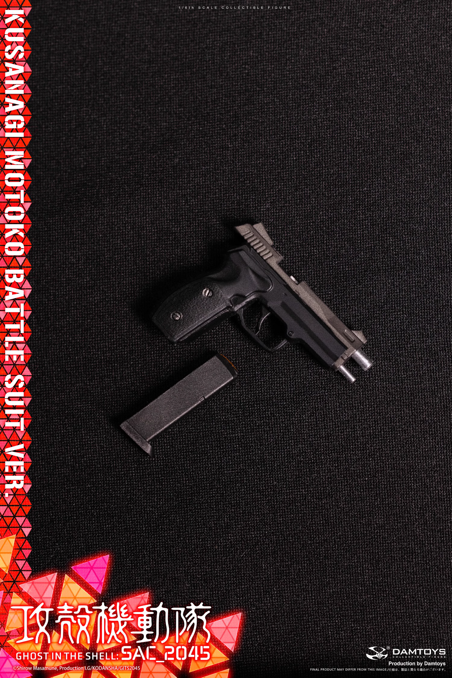 【Pre-sale】1/6 Scale Kusanagi Motoko-Ghost in the Shell: S.A.C. 2nd GIG-DAMTOYS Studio