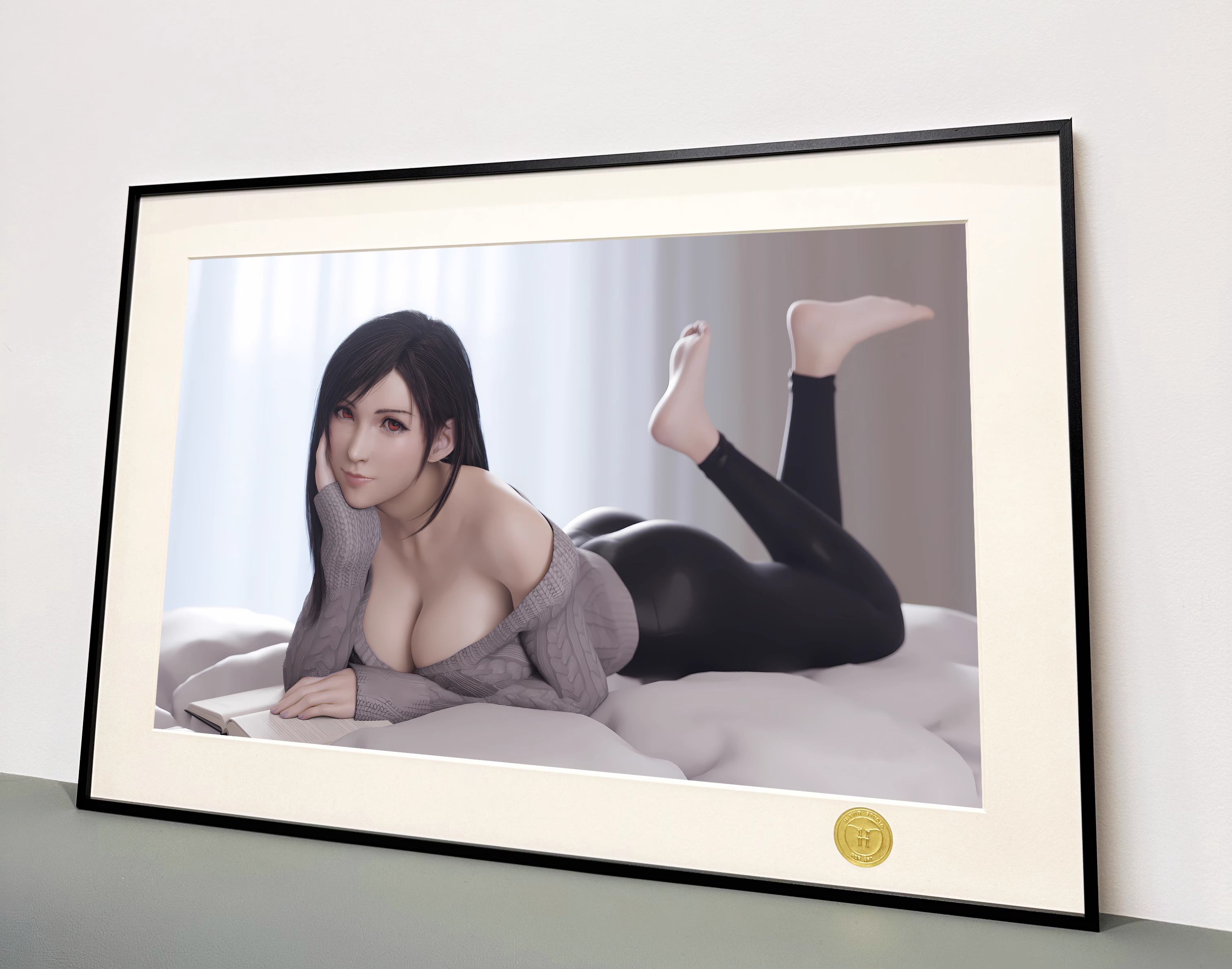 【Pre-sale】Decorative Painting of Sweater Tifa-Final Fantasy-H2 Studio