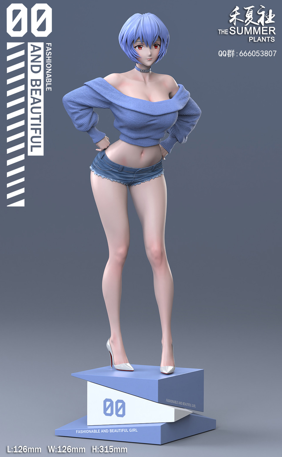 【Sold out】1/6 Scale Ayanami Rei-EVA-The Summer Plans Studio