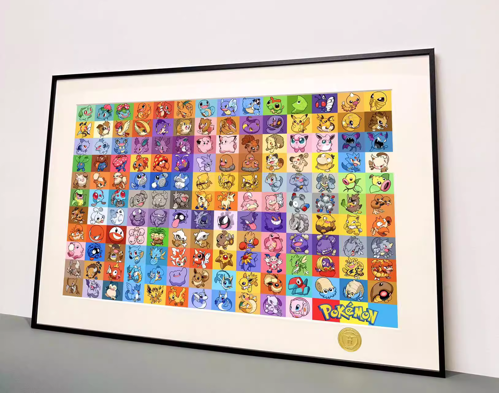 【Pre-sale】Decorative Painting of Generation 1-Pokemon-H2 Studio