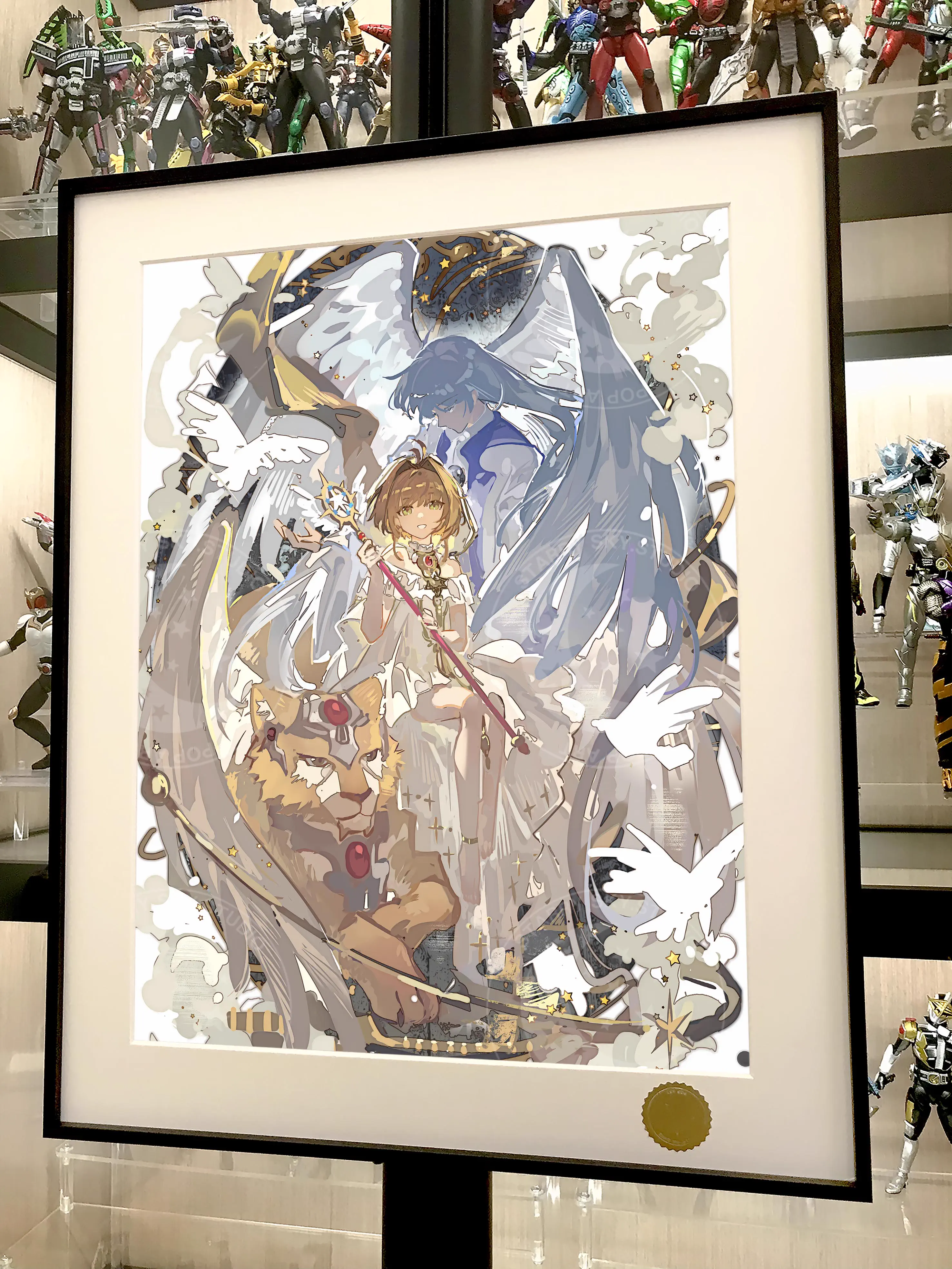 【Pre-sale】Decorative Painting of Sakura, ユエ & CERBERUS-Card Captor Sakura-XingKong Studio