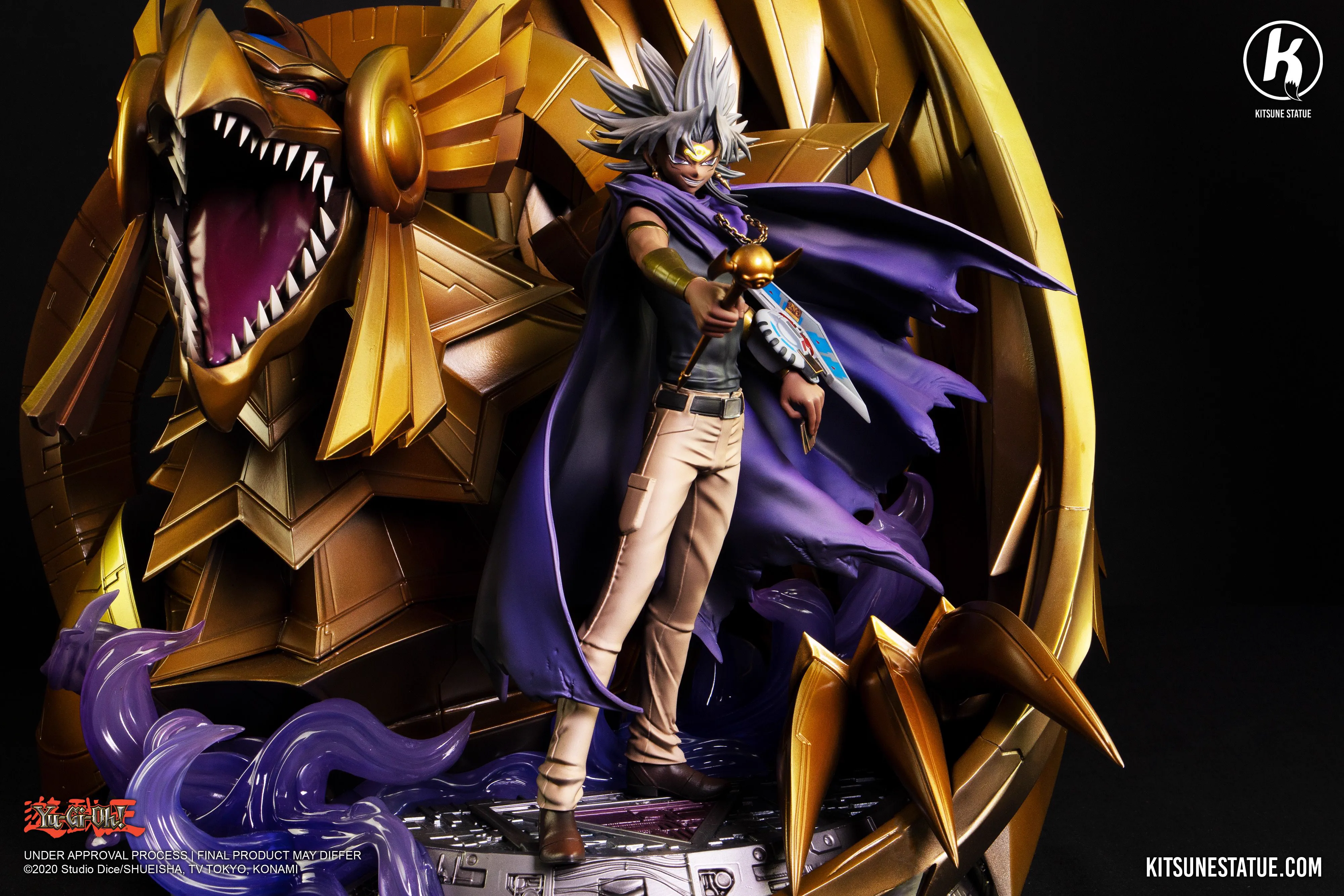 【Pre-sale】1/7 Scale Marik Ishtar & The Winged Dragon of Ra-Yu-Gi-Oh!-Kitsune Studio