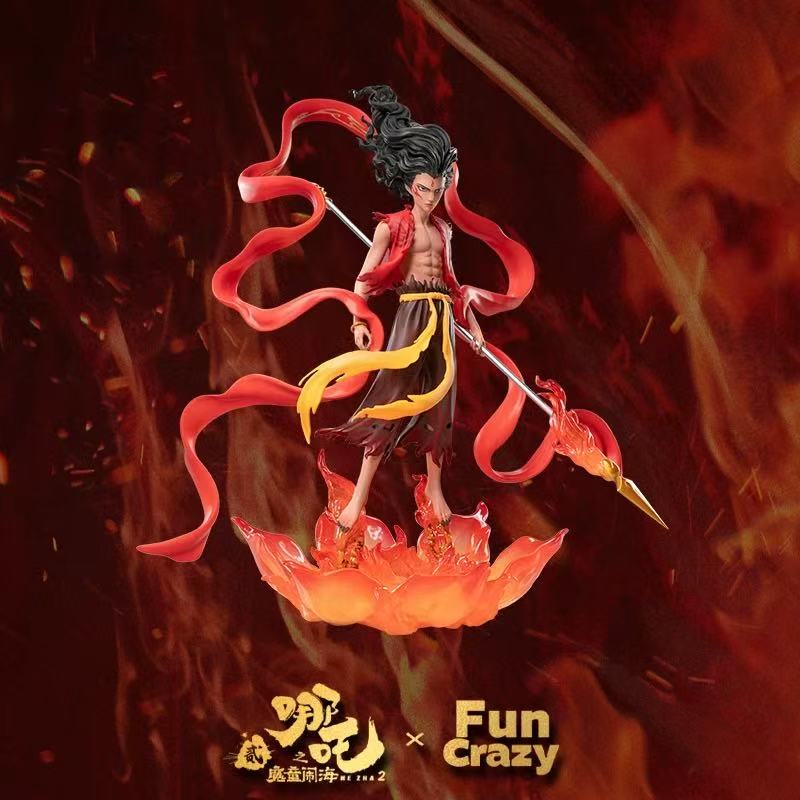 【Last one】Nezha, Aoguang, Aobing & Taiyizhenren-Nezha: Demon Child Conquers the Sea-Fun Crazy Studio