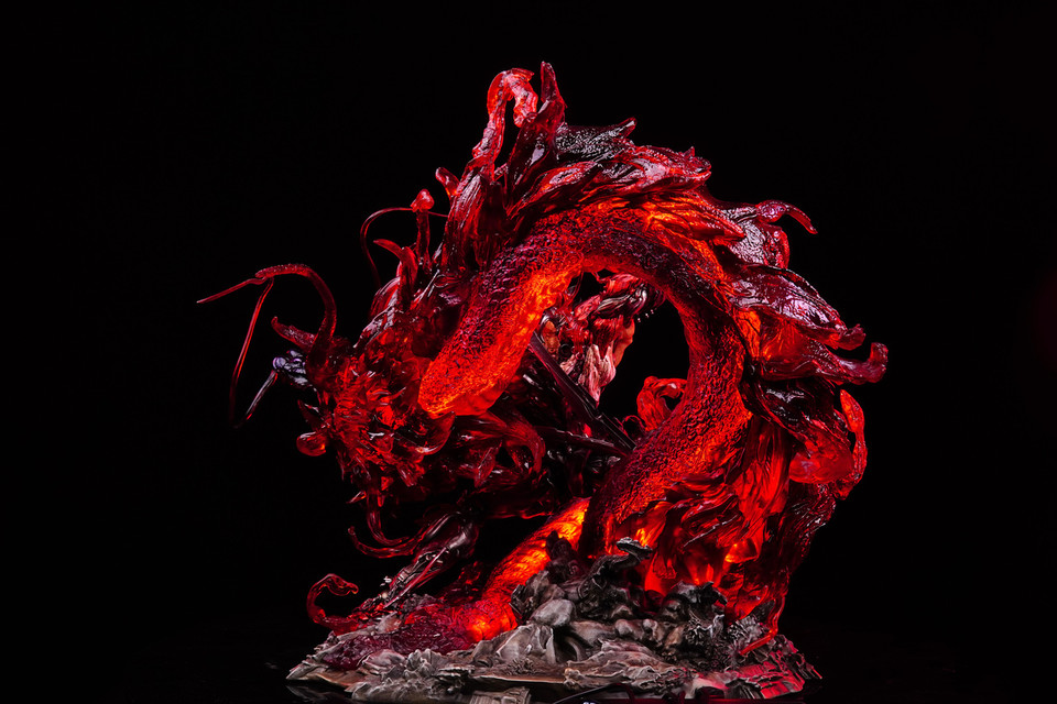 【Pre-sale】Shadow Ninja Genji with LED-Dead Ninja Mortal Shadow-Iron Curtain Studio