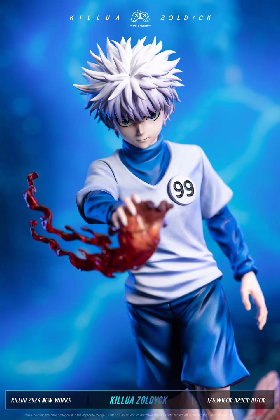 【Sold out】1/6 Scale Killua Zoldyck with Heart-HUNTER X HUNTER-PG Studio