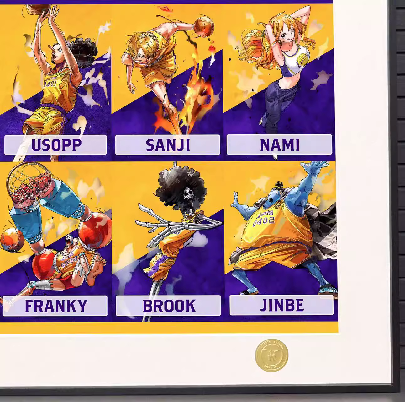 【Pre-sale】Decorative Painting of Basketball The Straw Hats–H2 Studio