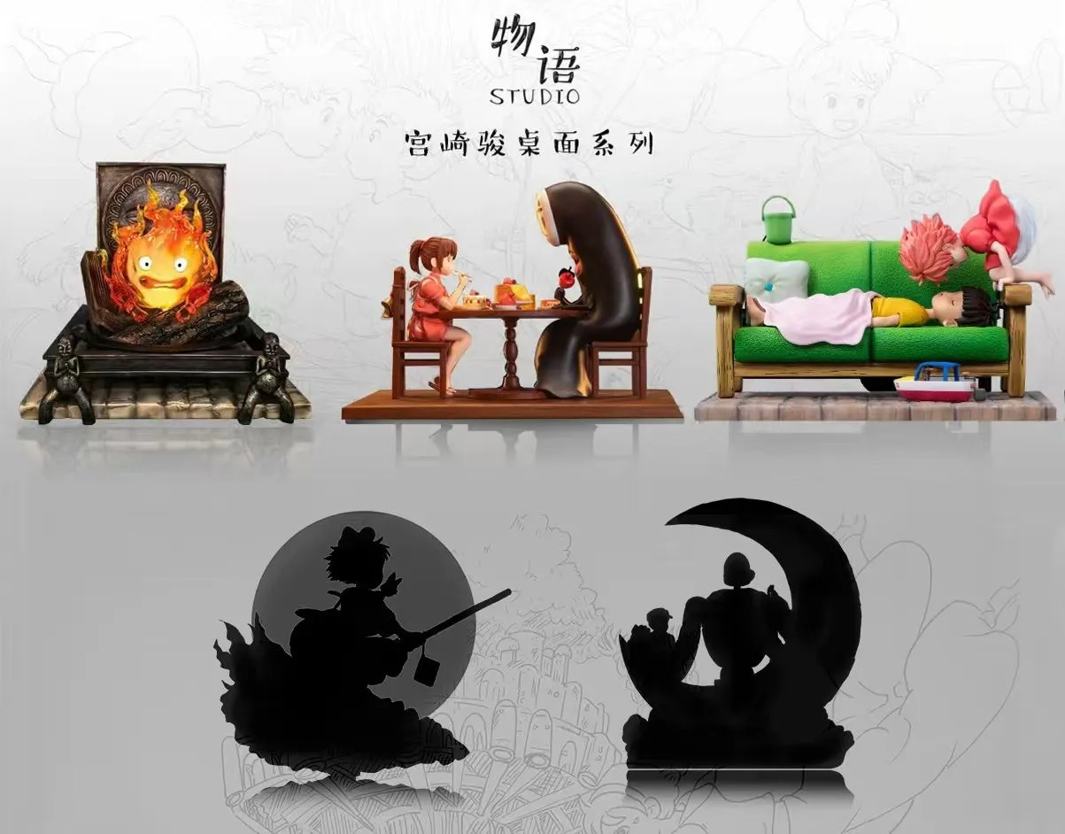 【Pre-sale】1/6 Scale Ponyo & Sosuke-Ponyo on the cliff-WuYu Studio