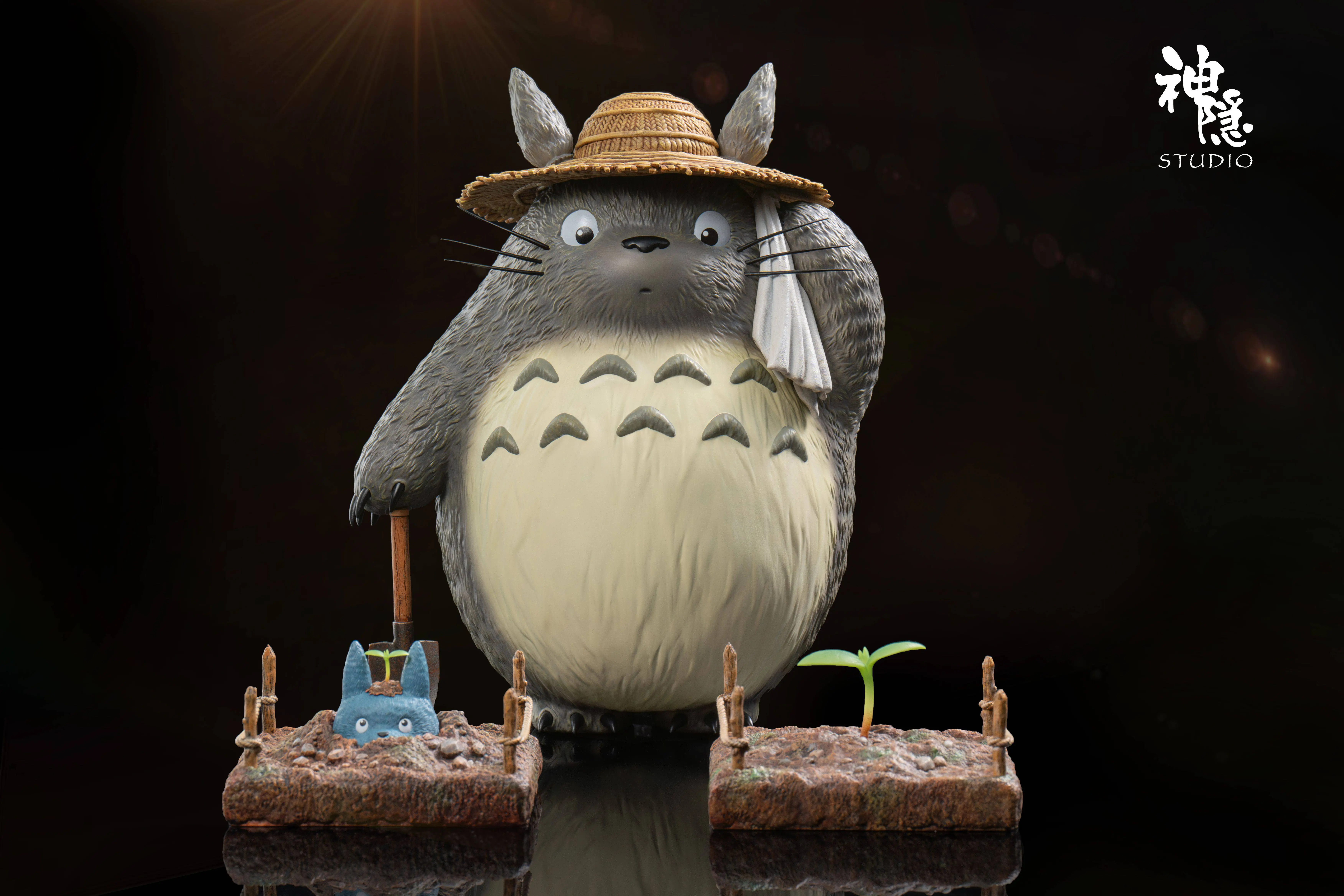 【Pre-sale】Farmer Totoro-Studio Ghibli-ShenYin Studio