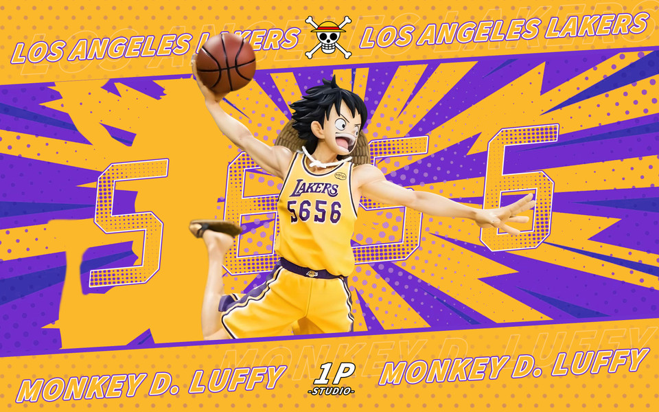 【Pre-sale】1/6 and 1/4 Scale LOS ANGELES LAKERS Luffy-1P Studio