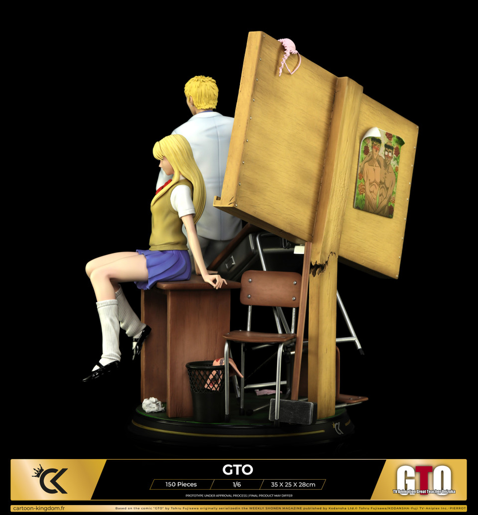 【Pre-sale】1/6 Scale GTO Eikichi Onizuka & Kanzaki Urumi-Other series-Cartoon Kingdom Studio