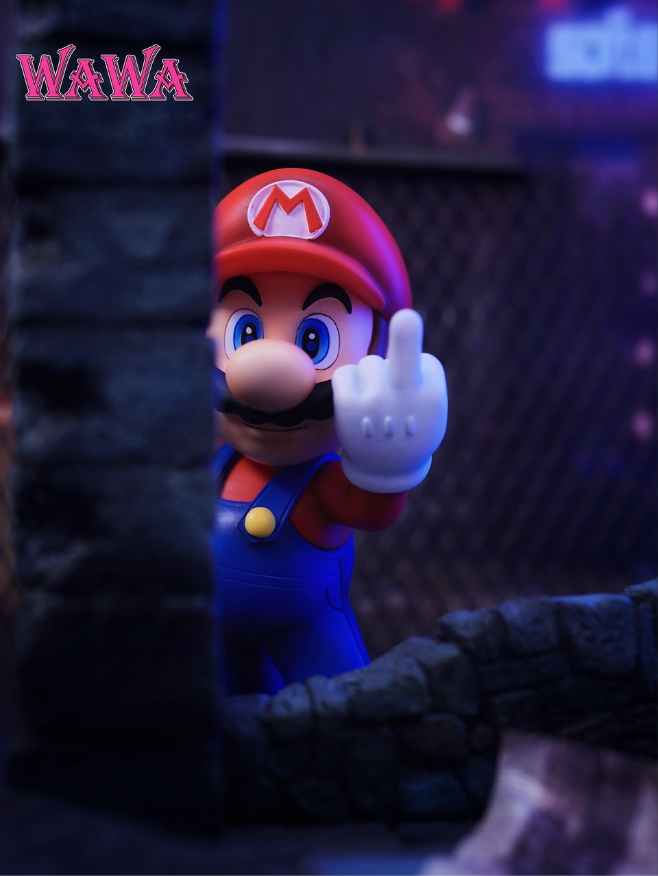 【Pre-sale】Mario with LED-Super Mario-WAWA Studio