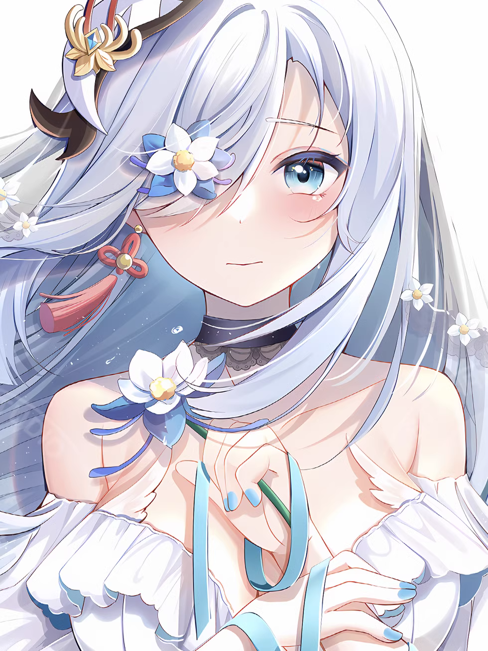 【Pre-sale】Decorative Painting of Shenhe-Genshin Impact-XingKong Studio