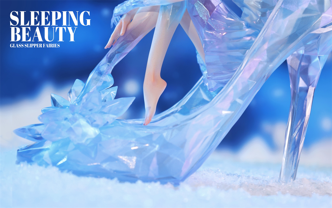 【Sold out】Sleeping Beauty Glass Slipper Fairies-Original Design-WeArtDoing Studio