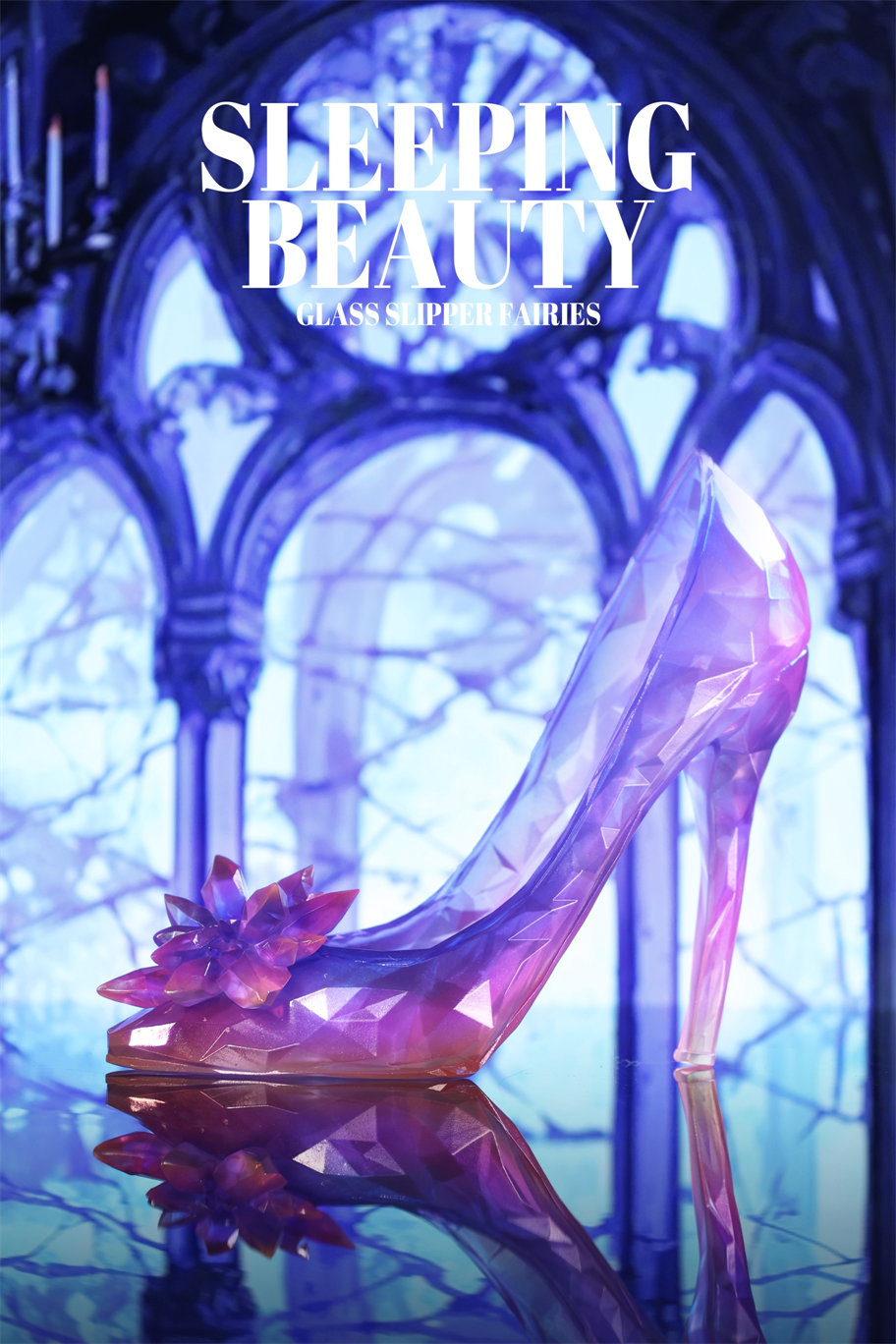 【Sold out】Sleeping Beauty Glass Slipper Fairies-Original Design-WeArtDoing Studio