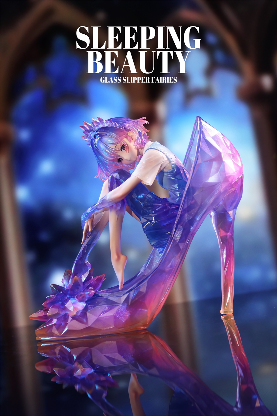 【Sold out】Sleeping Beauty Glass Slipper Fairies-Original Design-WeArtDoing Studio