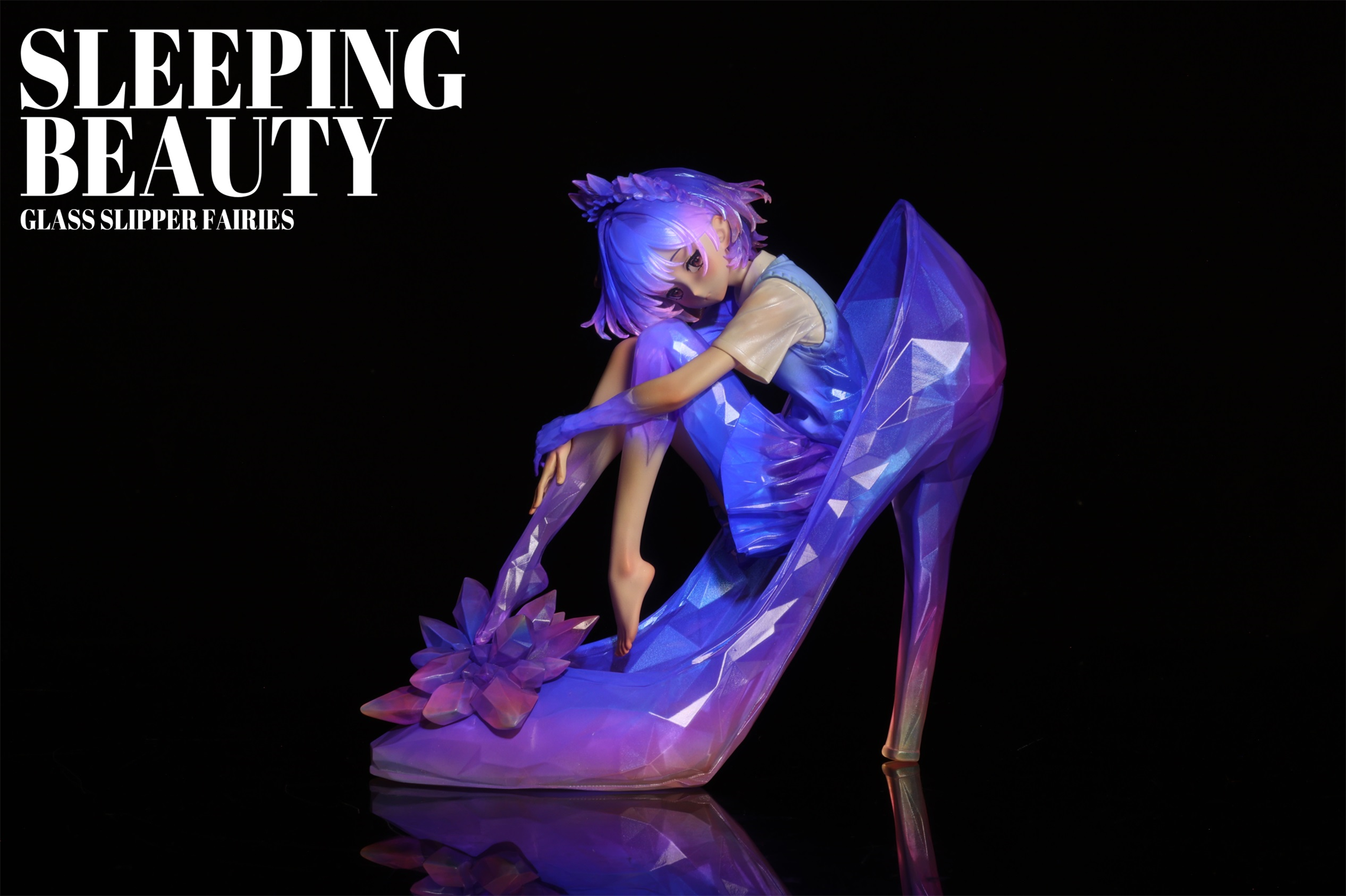 【Sold out】Sleeping Beauty Glass Slipper Fairies-Original Design-WeArtDoing Studio