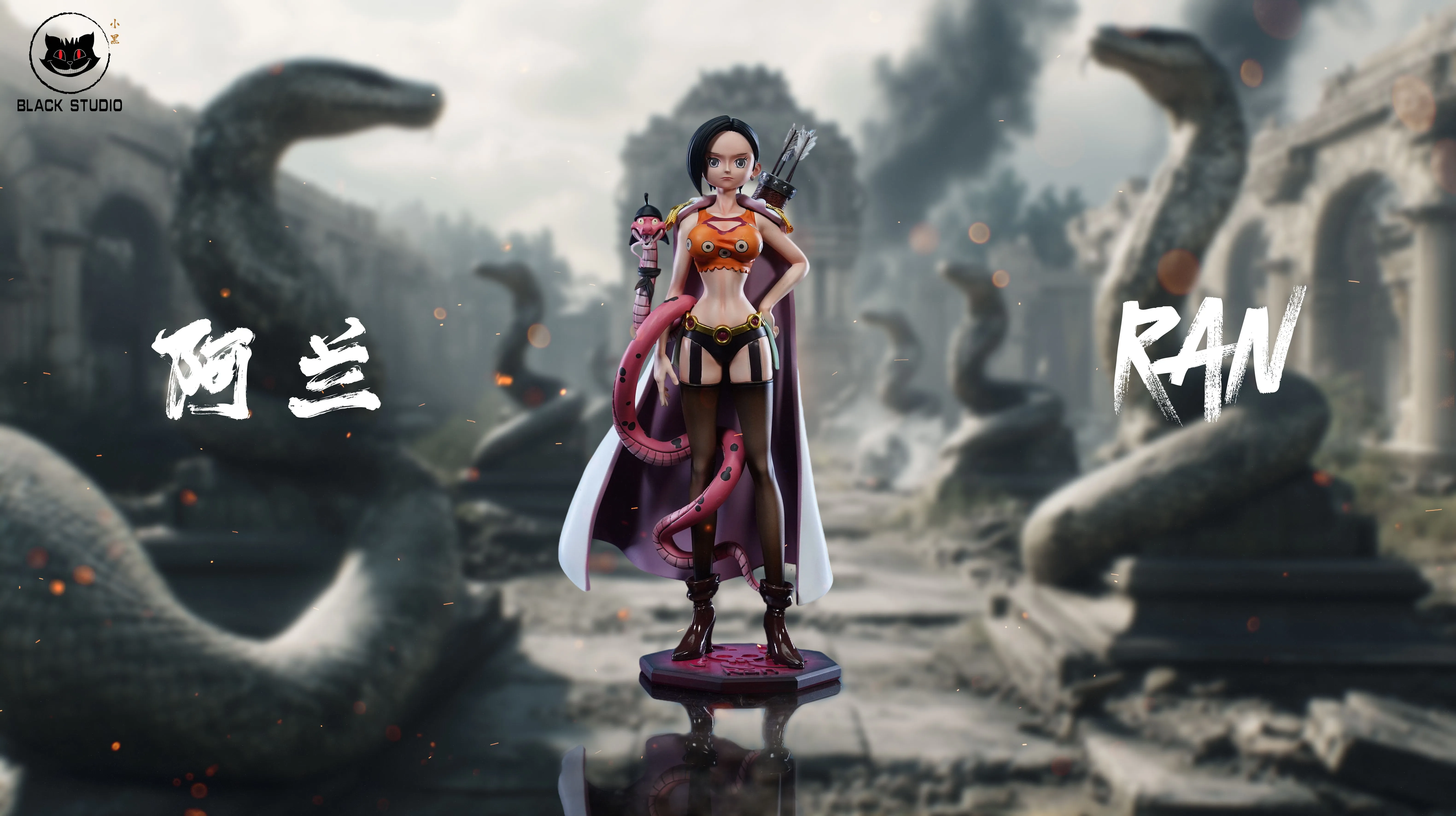 【Pre-sale】003 POP Scale Syachi and Ran-Black Studio