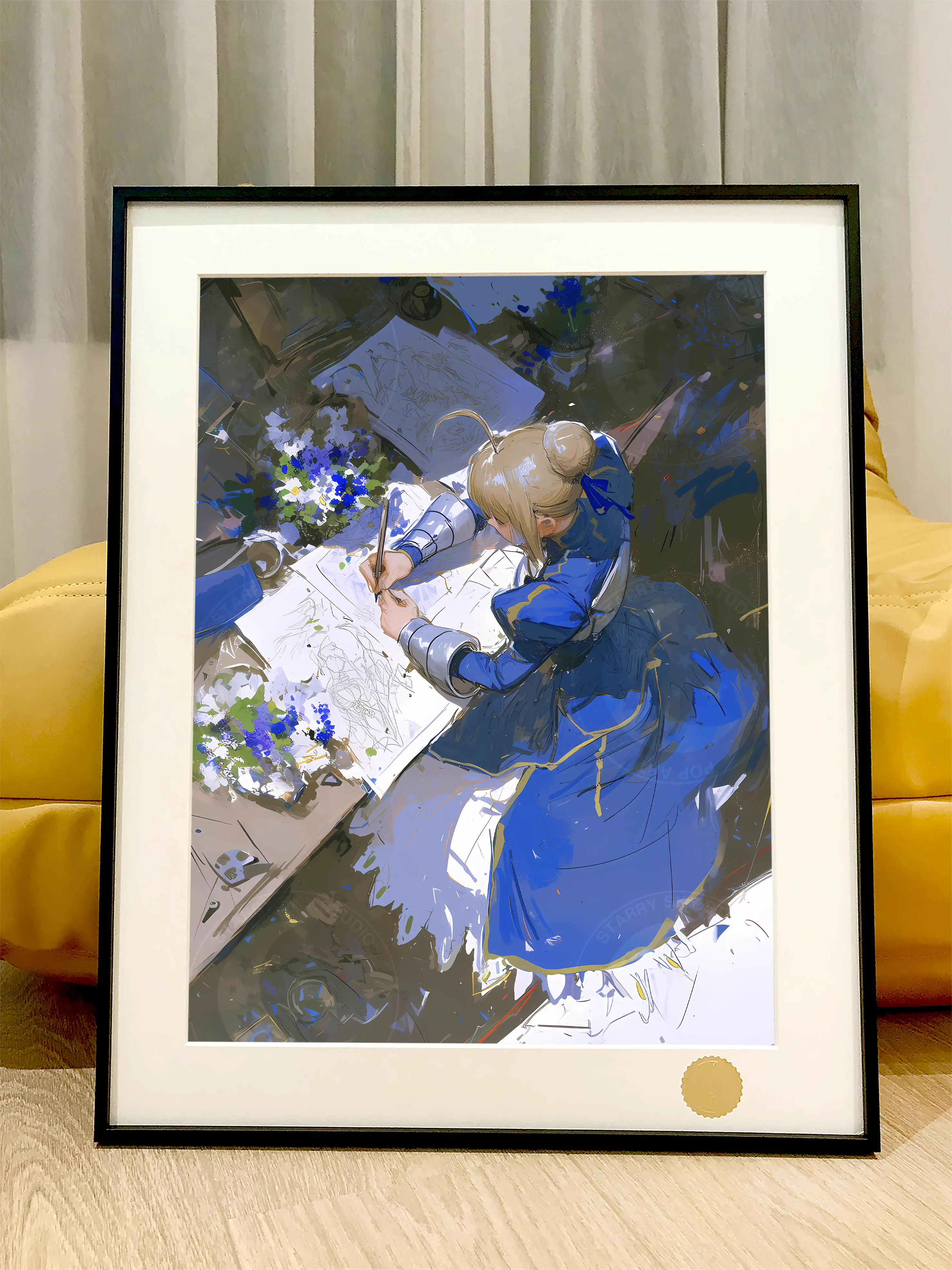 【Pre-sale】Decorative Painting of Saber Artoria Pendragon-Fate/Stay Night-XingKong Studio