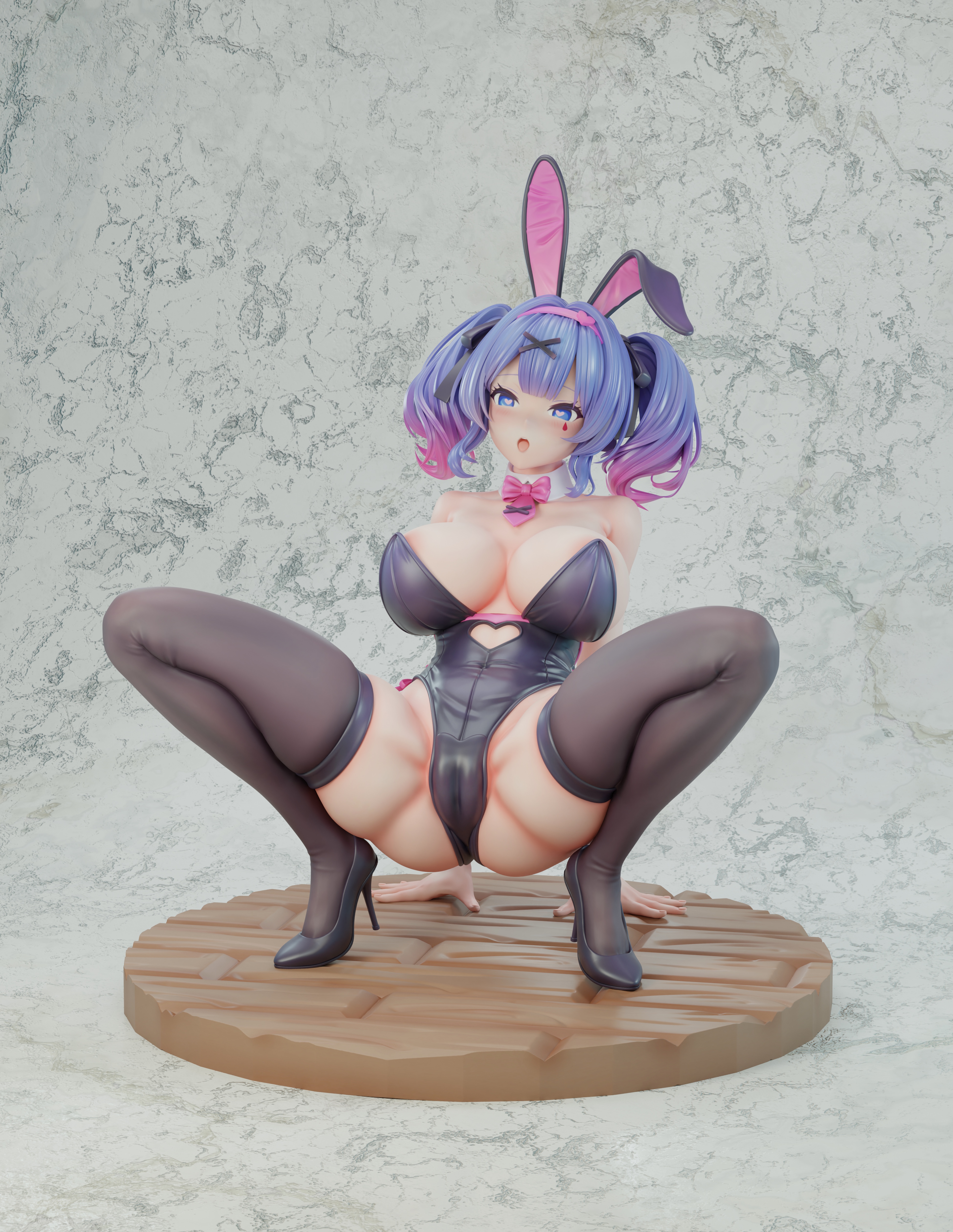 【Pre-sale】 Bunny Girl Hatsune Miku-Vocaloid-Green tea Studio
