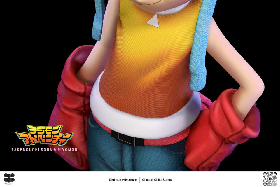 【Pre-sale】1:6 and MH Scale Sora Takenouchi & Piyomon-Digimon Adventure-Butterfly Studio