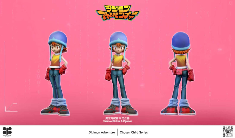 【Pre-sale】1:6 and MH Scale Sora Takenouchi & Piyomon-Digimon Adventure-Butterfly Studio
