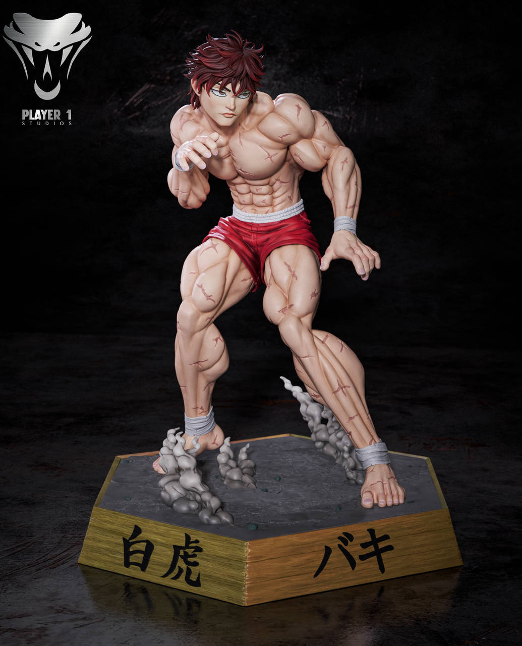 【Pre-sale】1/6 and 1/4 Scale Baki THE CHAMPION-バキ-Player 1 Studio