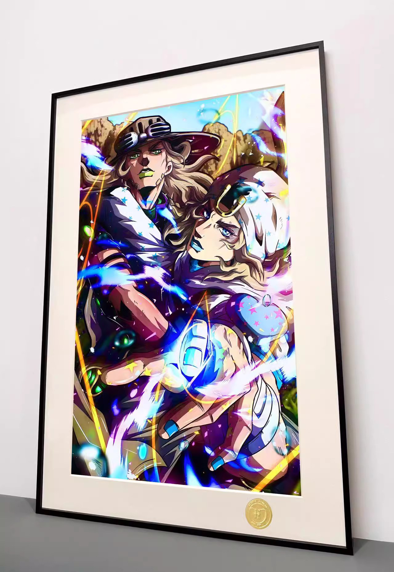 【Pre-sale】Decorative Painting of Jonathan Joestar and Julius Caesar Zeppeli-STEEL BALL RUN-H2 Studio