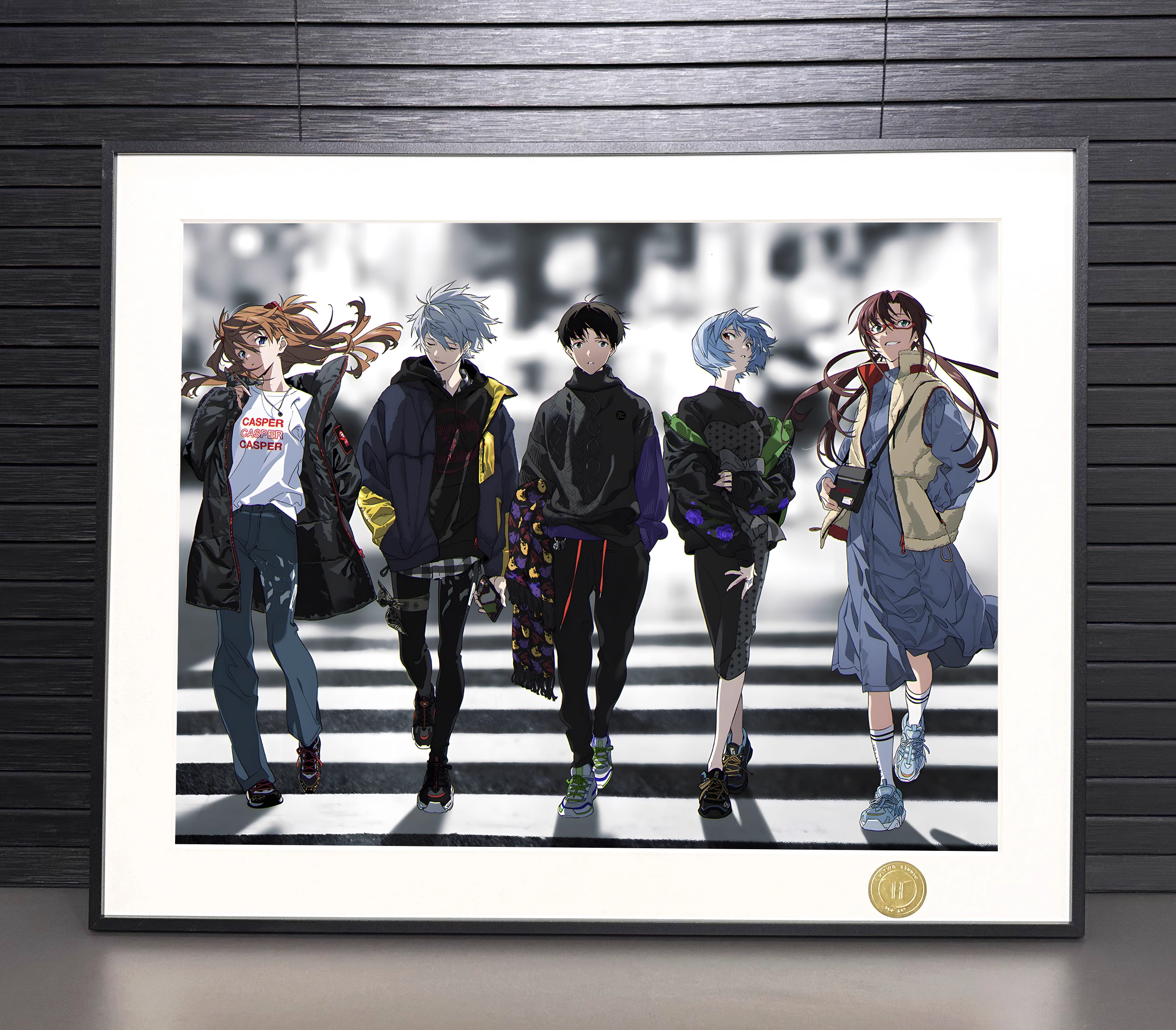 【Pre-sale】Decorative Painting of Five Characters of EVA-H2 Studio