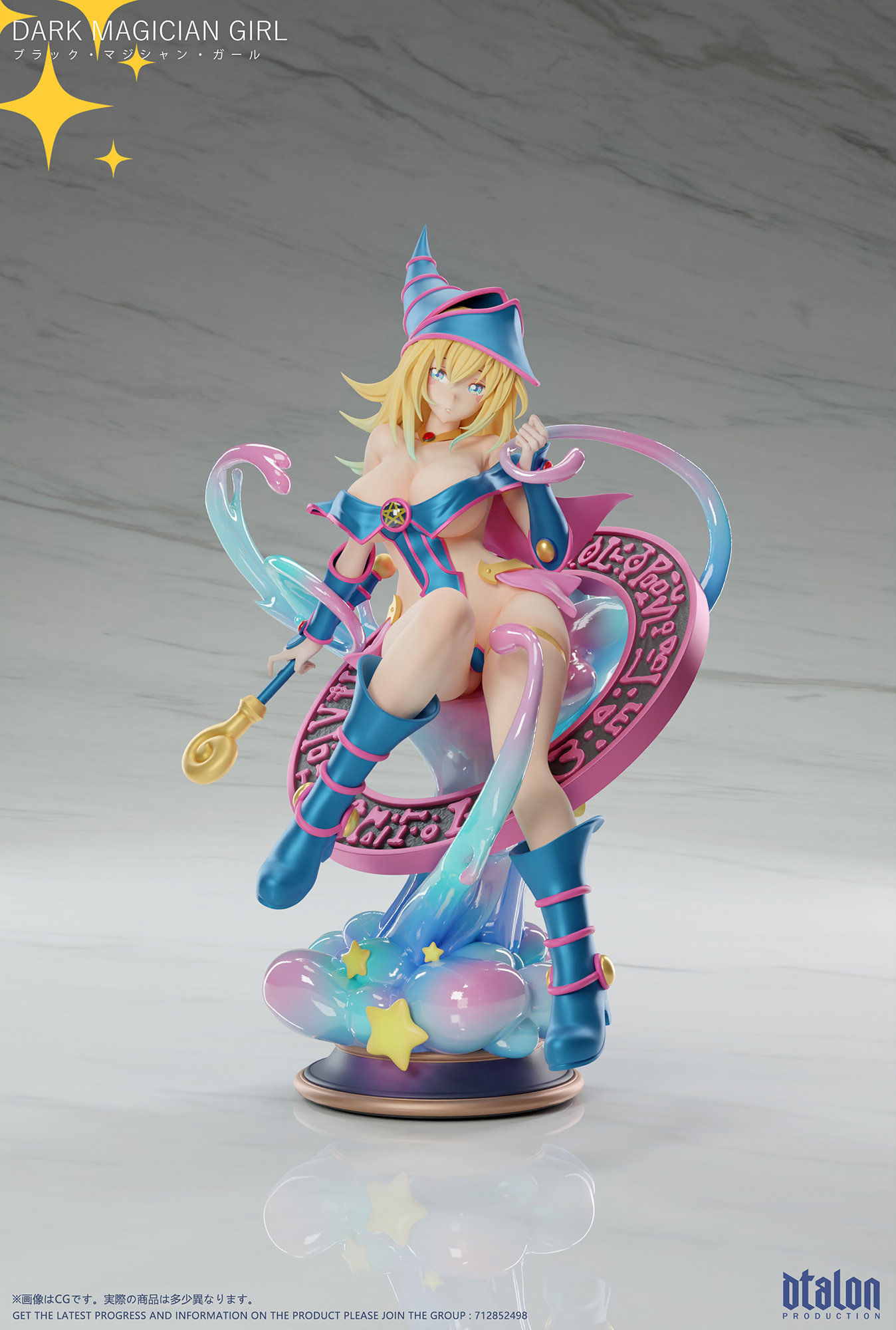 【Sold out】1/6 Scale Dark Magician Girl-Yu-Gi-Oh! Duel Monsters-Dtalon Studio