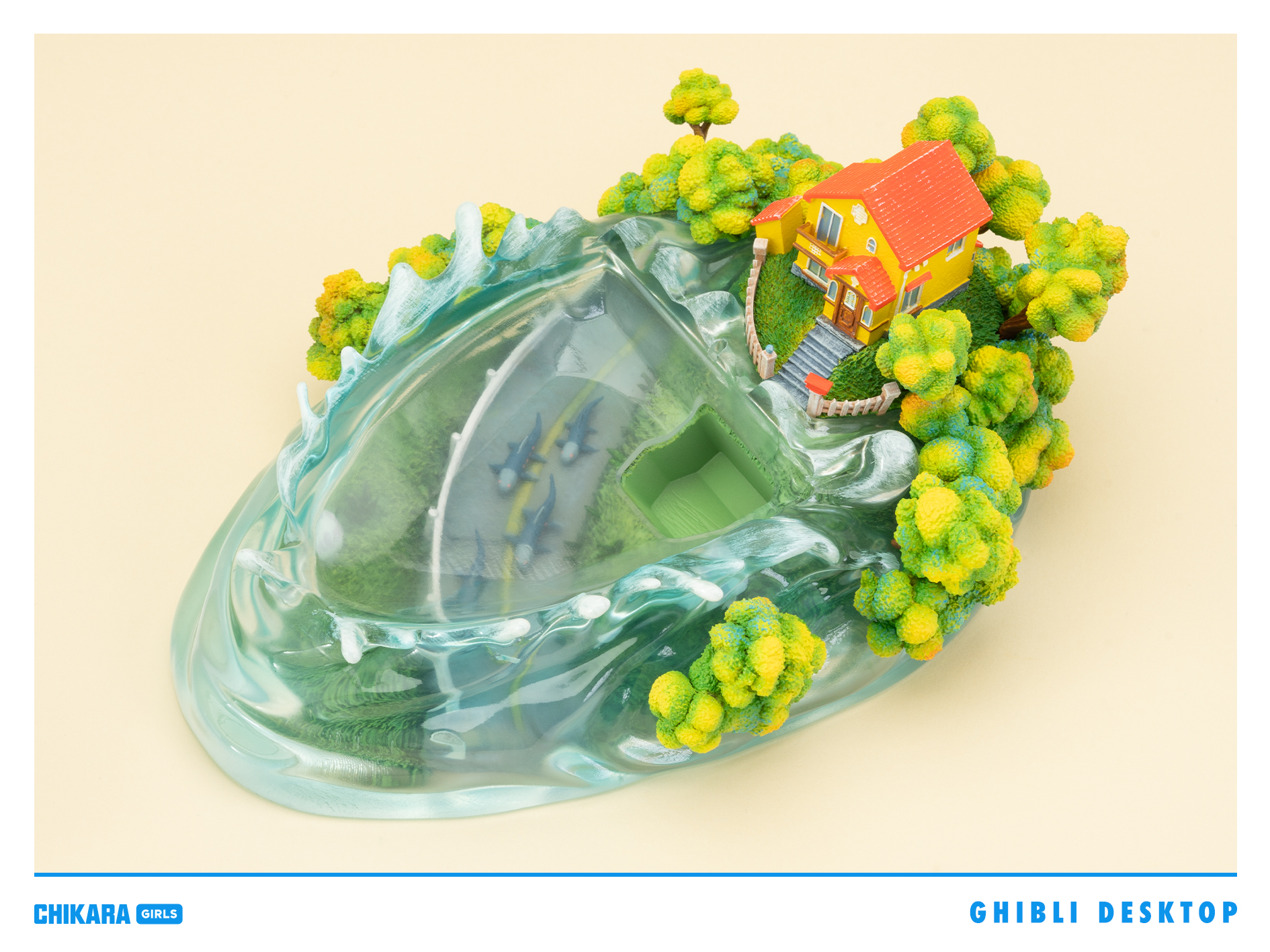 【Pre-sale】Ponyo and Sousuke-Ponyo on the Cliff-CHIKARA Studio