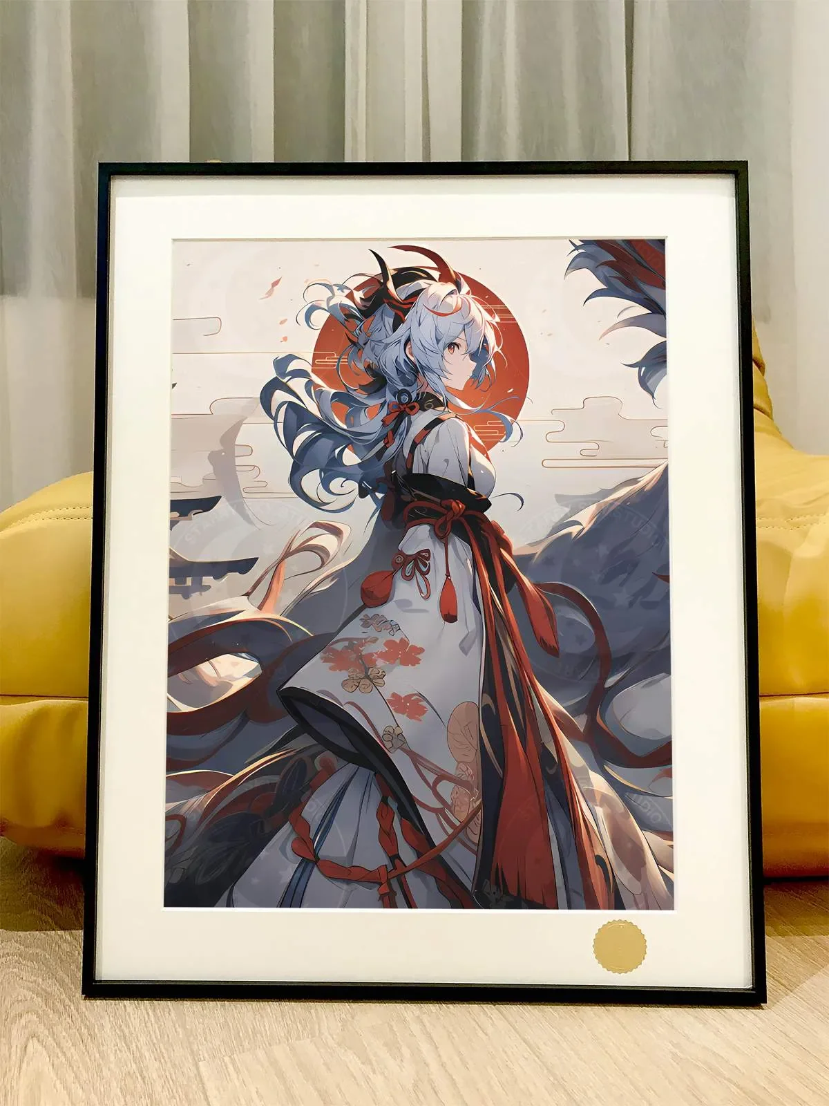 【Pre-sale】Decorative Painting of Japanese Style Ganyu-Genshin Impact-XingKong Studio