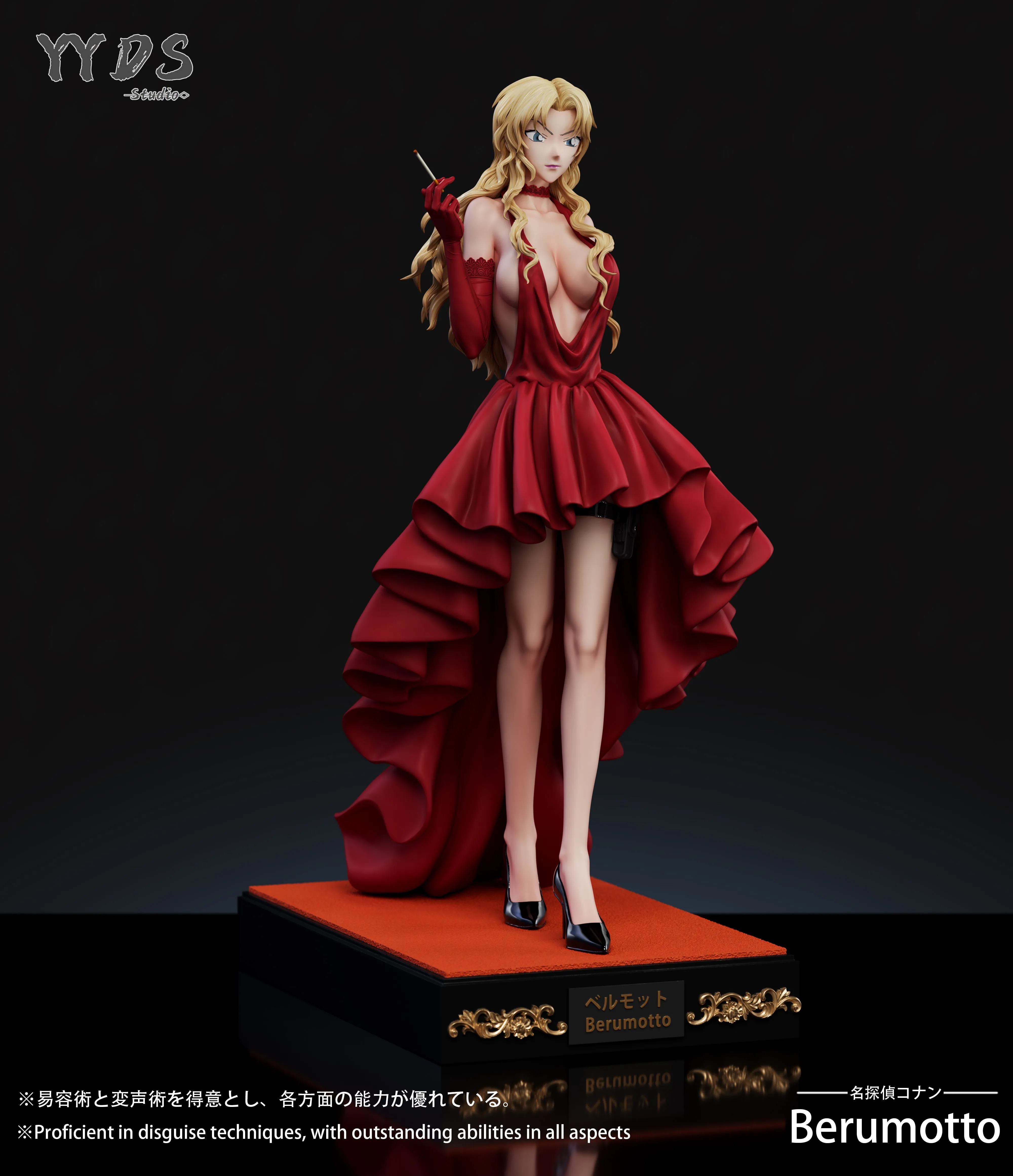 【Pre-sale】1/6 Scale Dress Ver. Berumotto-Detective Conan-YYDS Studio