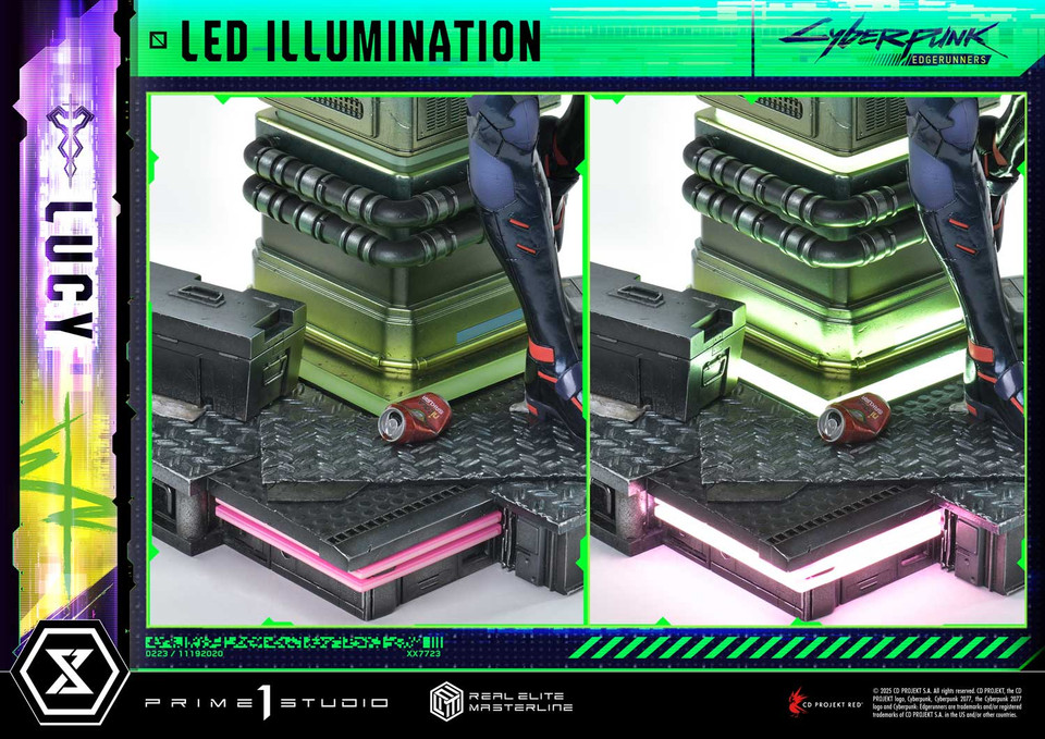 【Pre-sale】1/4 Scale Lucy with LED-CYBERPUNK EDGERUNNERS-Prime 1 Studio