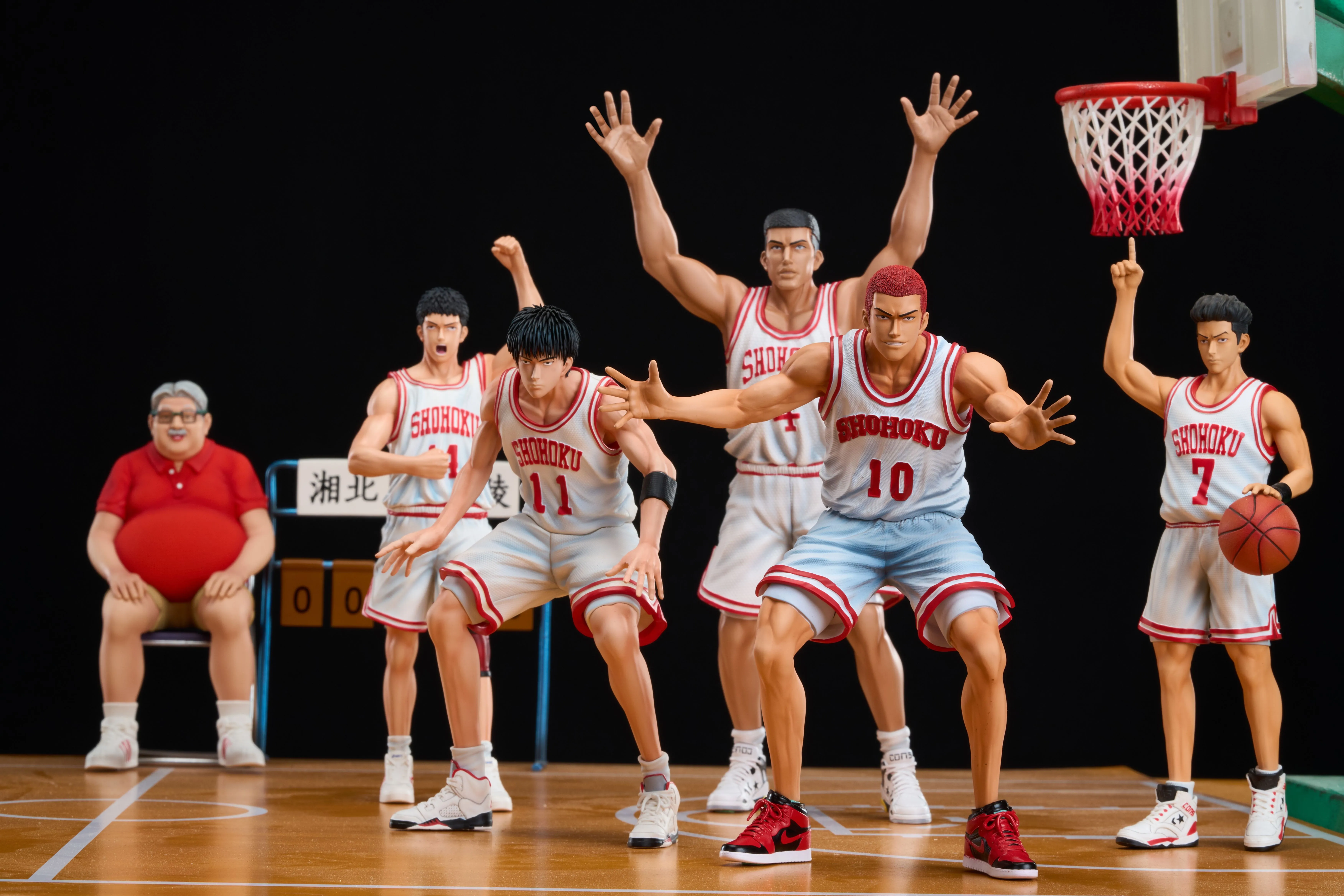 【Pre-sale】1/10 Scale Akagi Takenori and Sakuragi Hanamichi-Slam Dunk-YiMo Studio