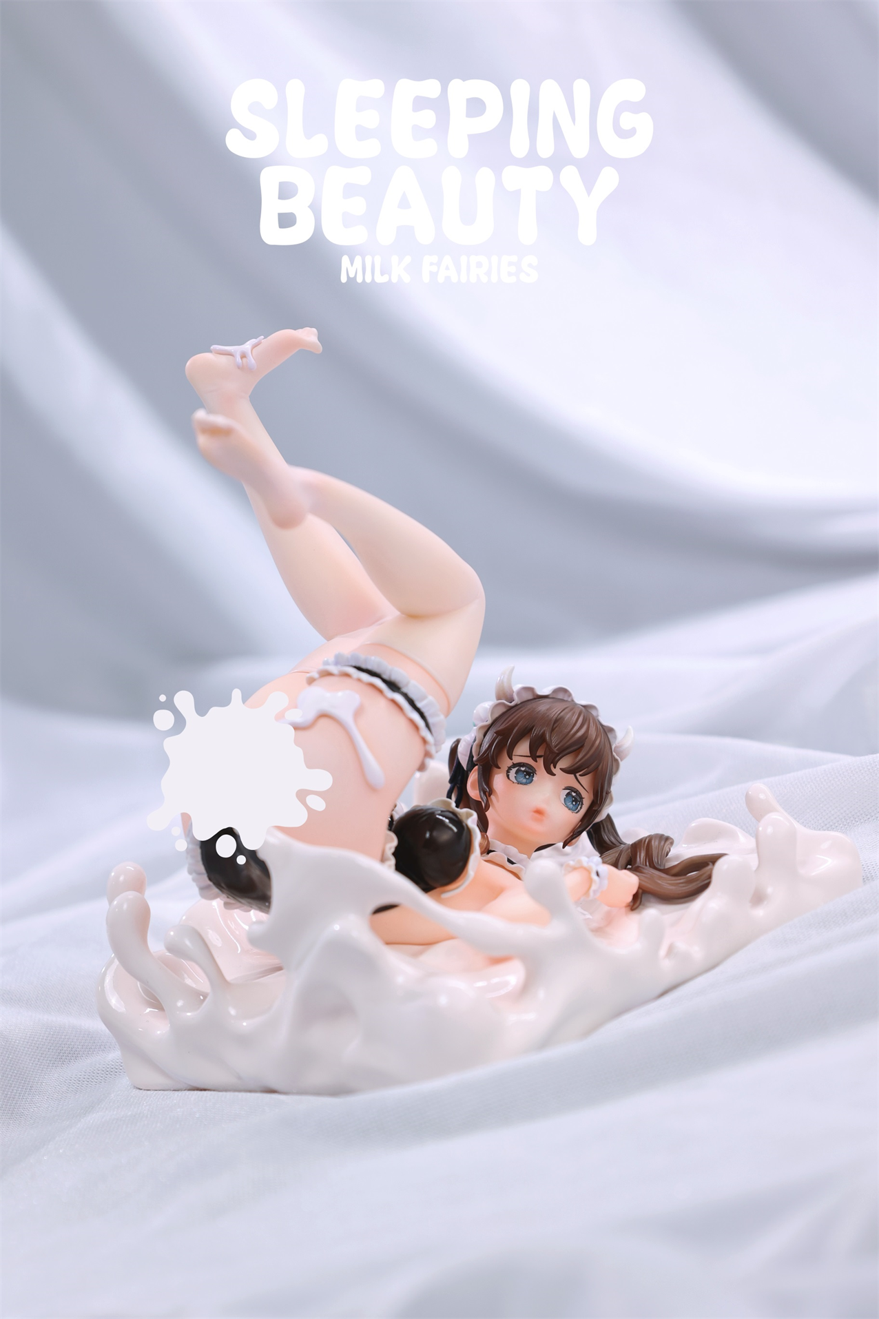 【Sold out】Milk Fairies-Milky Mirage and Yoghurt Fairies-Strawberry Dreamscape-Original Design-WeArtDoing Studio