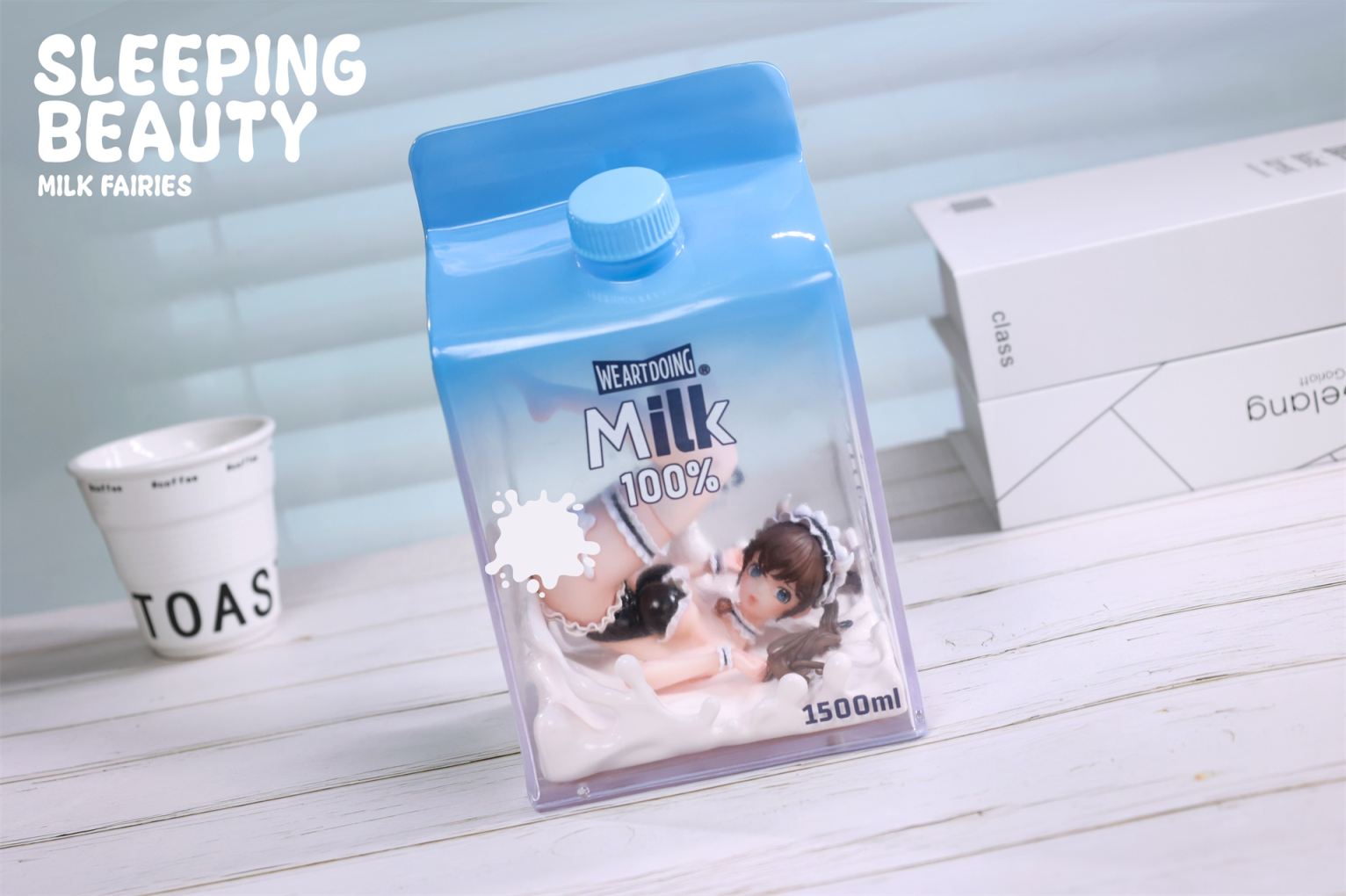 【Sold out】Milk Fairies-Milky Mirage and Yoghurt Fairies-Strawberry Dreamscape-Original Design-WeArtDoing Studio