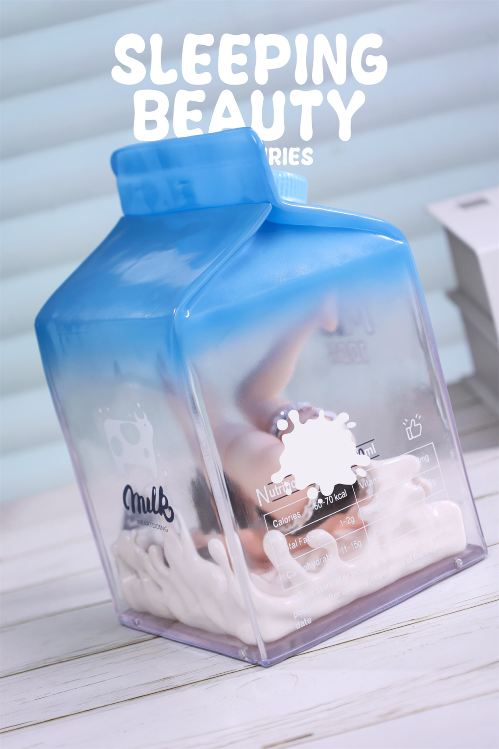 【Sold out】Milk Fairies-Milky Mirage and Yoghurt Fairies-Strawberry Dreamscape-Original Design-WeArtDoing Studio