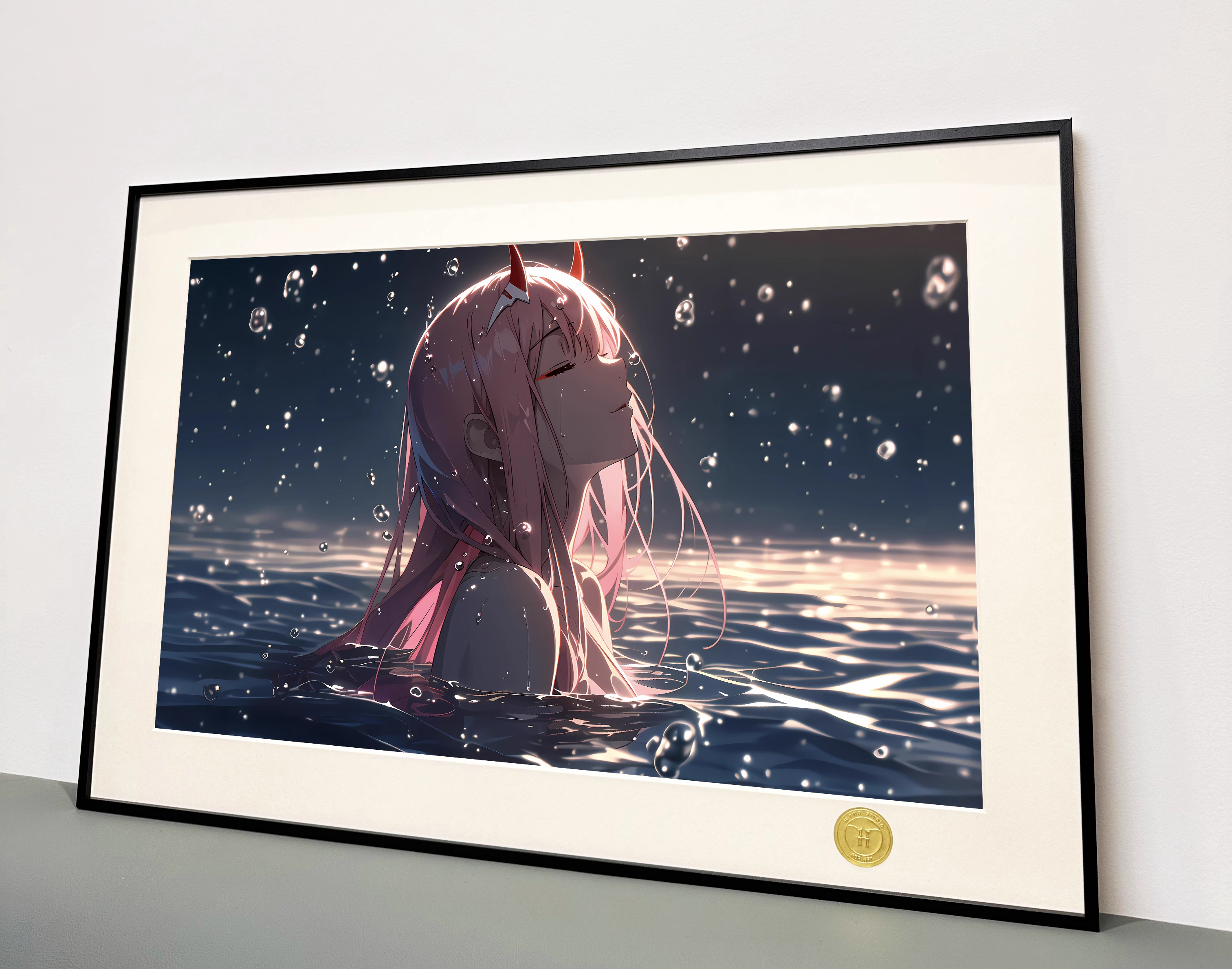【Pre-sale】Decorative Painting of  Zero Two under Water-DARLING in the FRANXX-H2 Studio