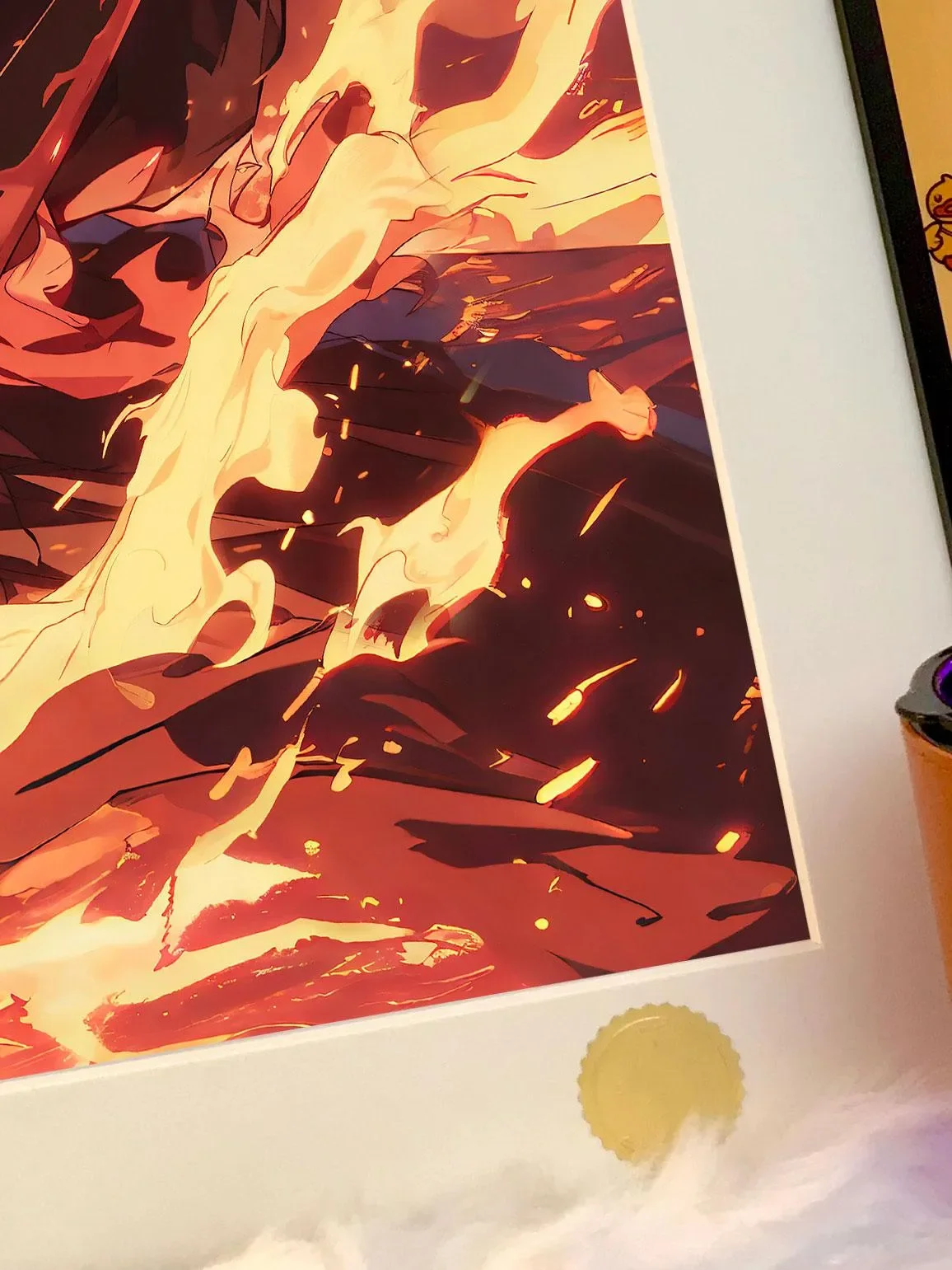 【Pre-sale】Decorative Painting of Kyojuro Rengoku- Kimetsu No Yaiba-XingKong Studio