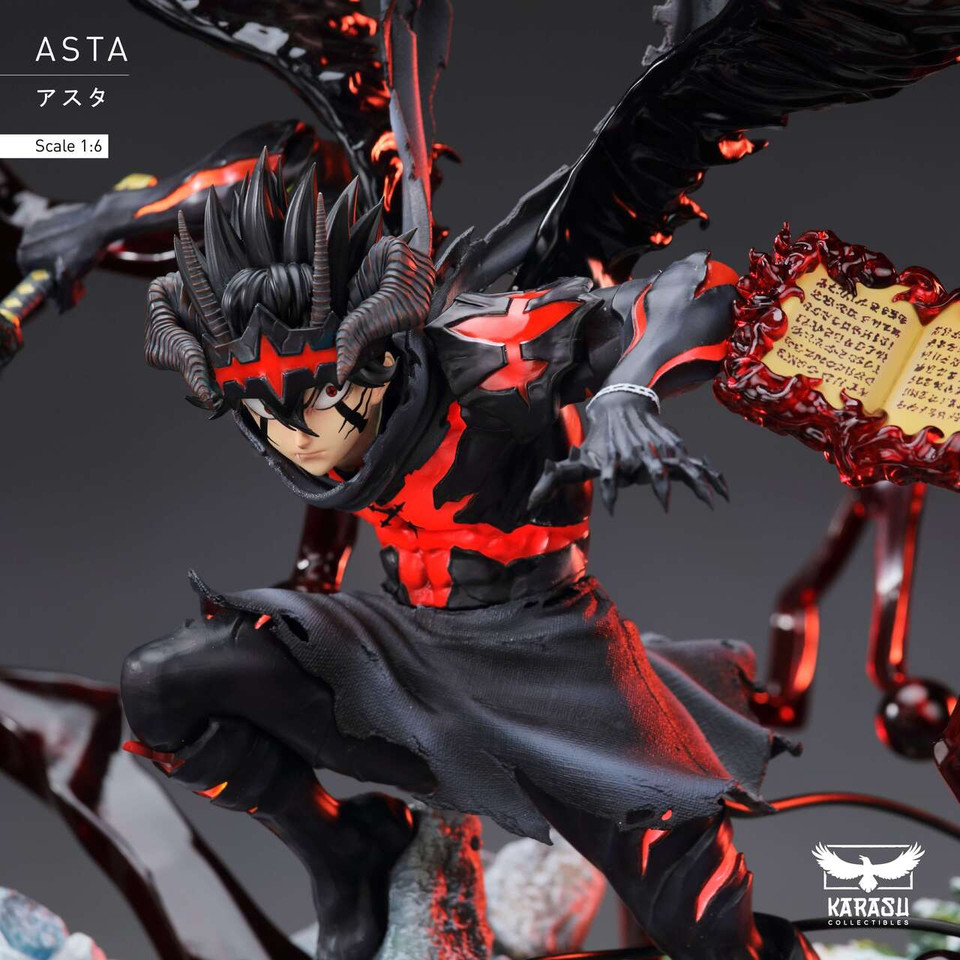 【Pre-sale】1/6 Scale Asta with LED-Black Clover-Karasu Collectibles Studio