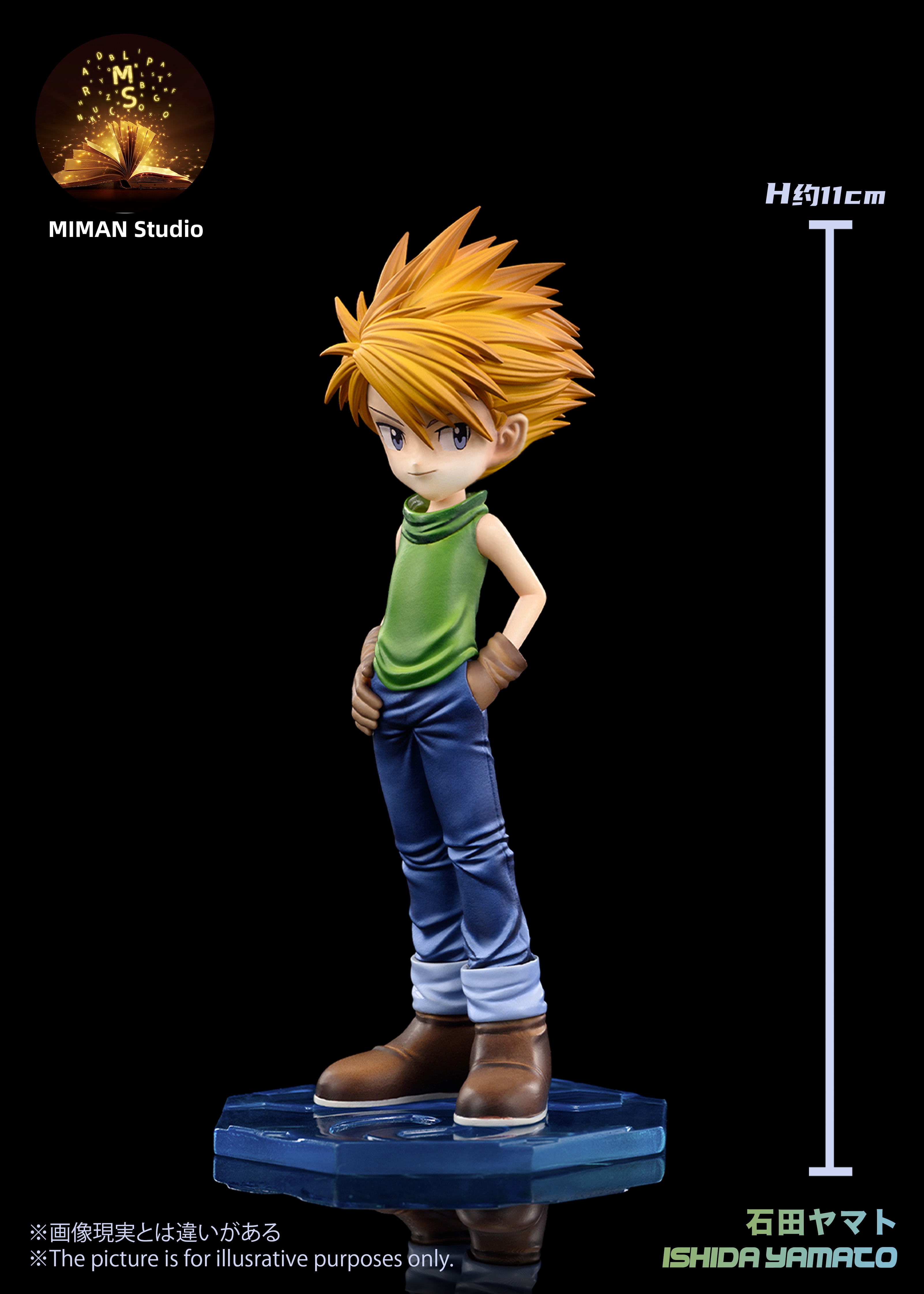 【Pre-sale】Megahouse Scale 005 Ishida Yamato and Gabumon-Digimon Adventure-MIMAN Studio