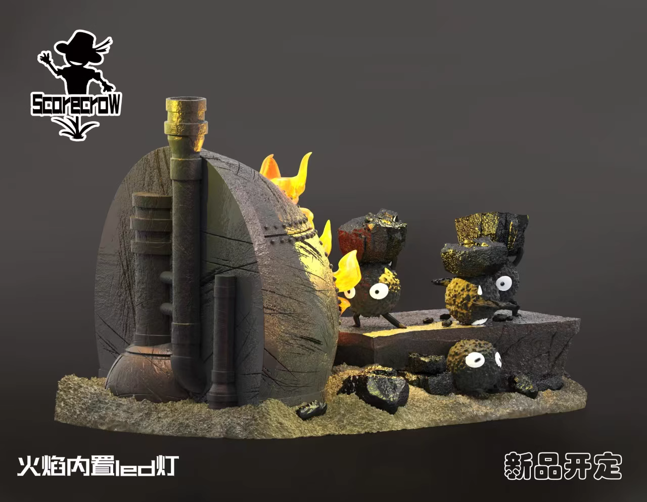 【Pre-sale】003 Coal Ball Elf-Studio Ghibli-Scorecrow Studio