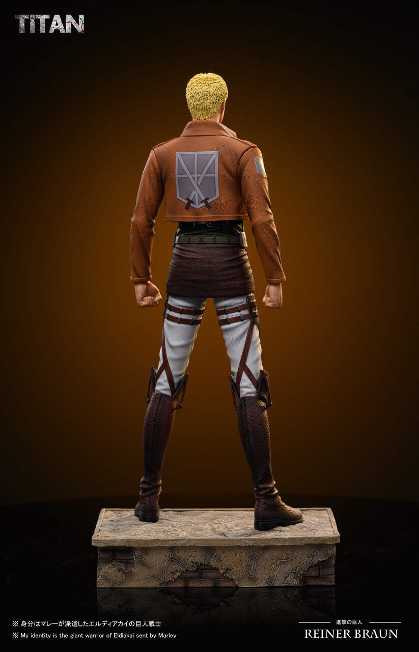【Last one】1/6 Scale Bertholdt Hoover and Reiner Braun-Attack on Titan-Titan studio