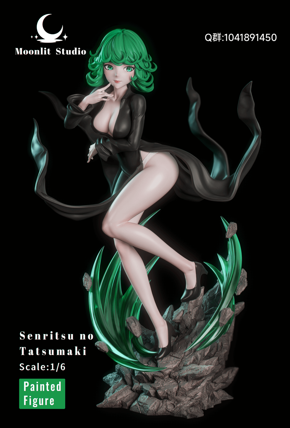 【Sold out】1/6 Scale Tornado of Terror Tatsumaki-Moonlit Studio