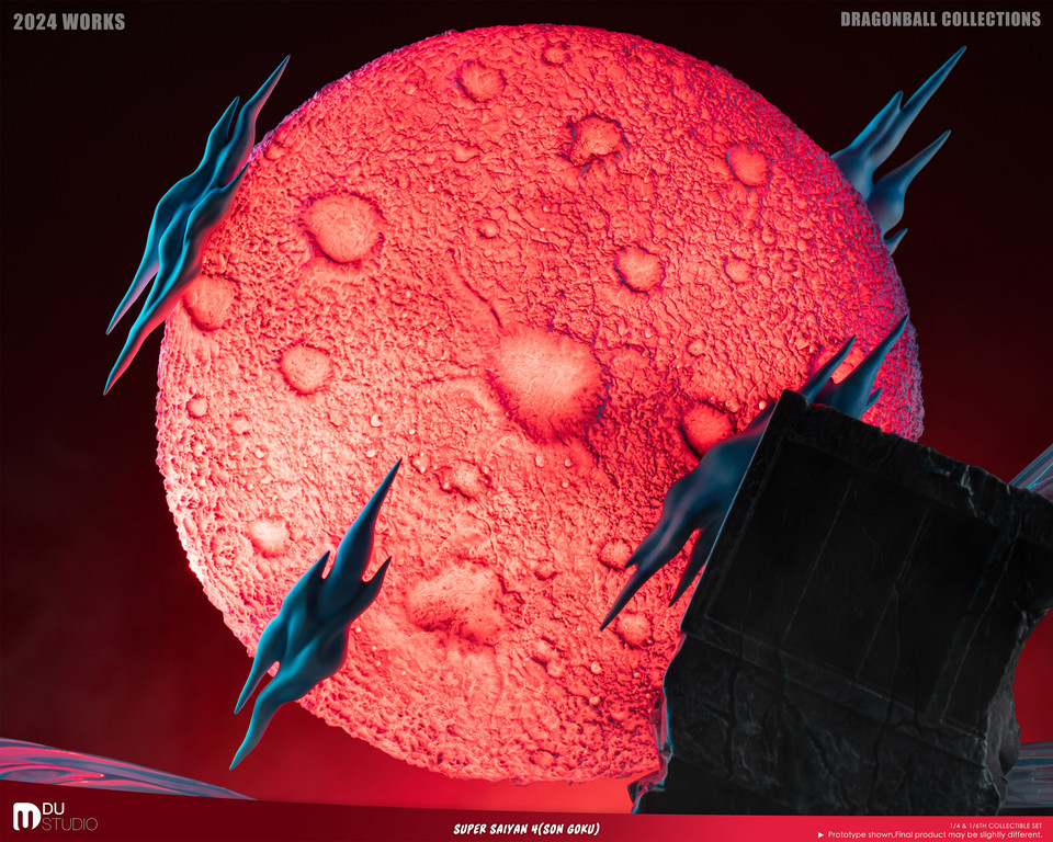 【Pre-sale】1/6 and 1/4 Scale SS4 Goku with LED-DU Studio