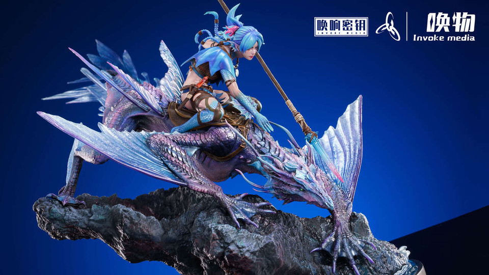 【Pre-sale】1/10 Scale Blueheart and Zelor-Other Series-Invoke Media Studio