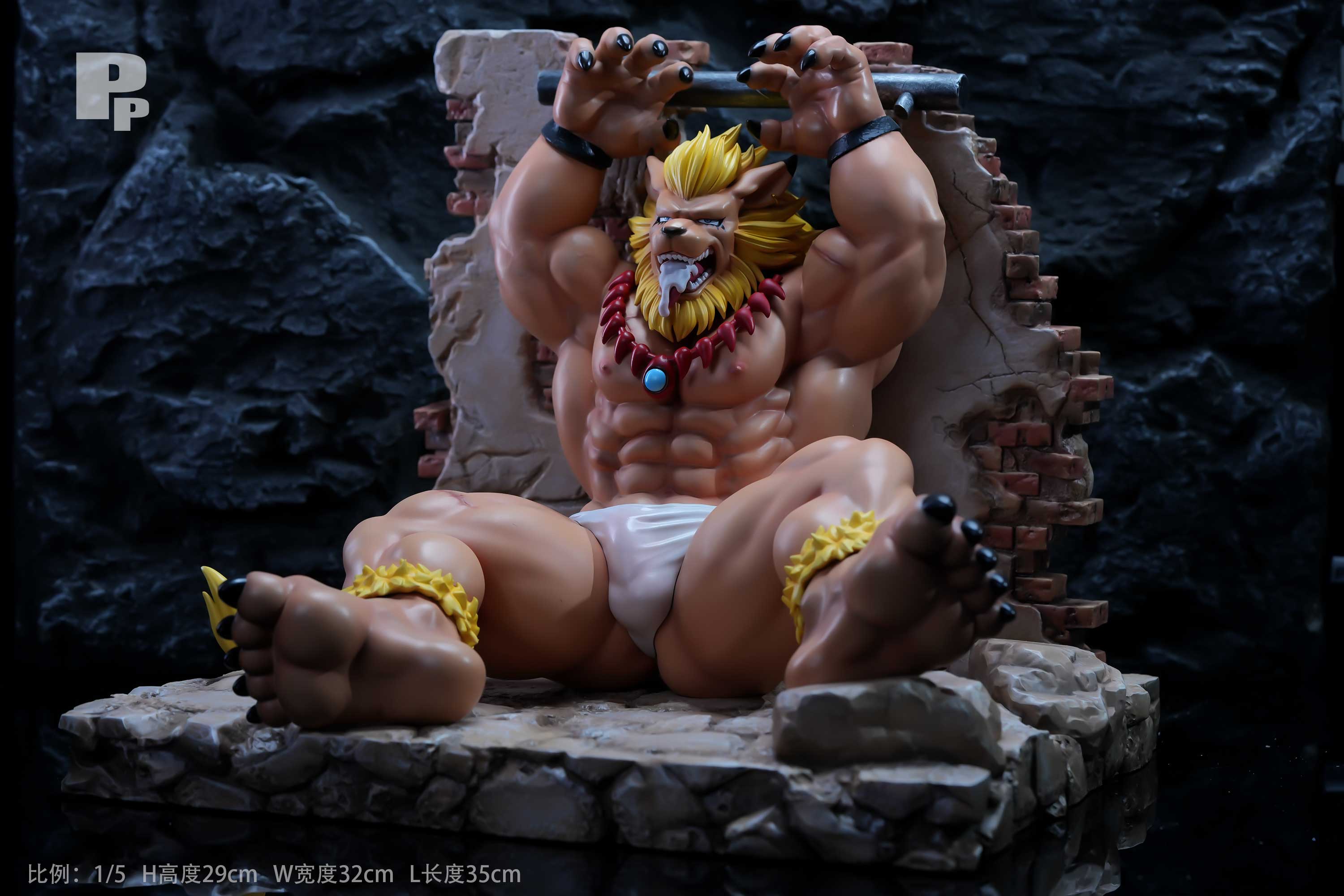 【Sold out】1/5 Scale Leomon-Digimon-PP Studio