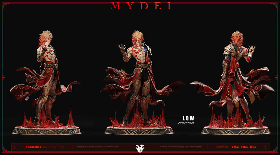 【Pre-sale Closed】1/6 Scale Mydei with LED-Honkai: Star Rail-OKR Studio