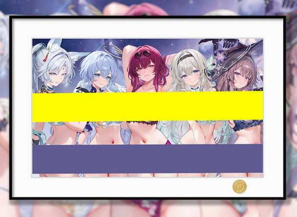 【Pre-sale】Decorative Painting of Five Girls-Honkai: Star Rail-H2 Studio